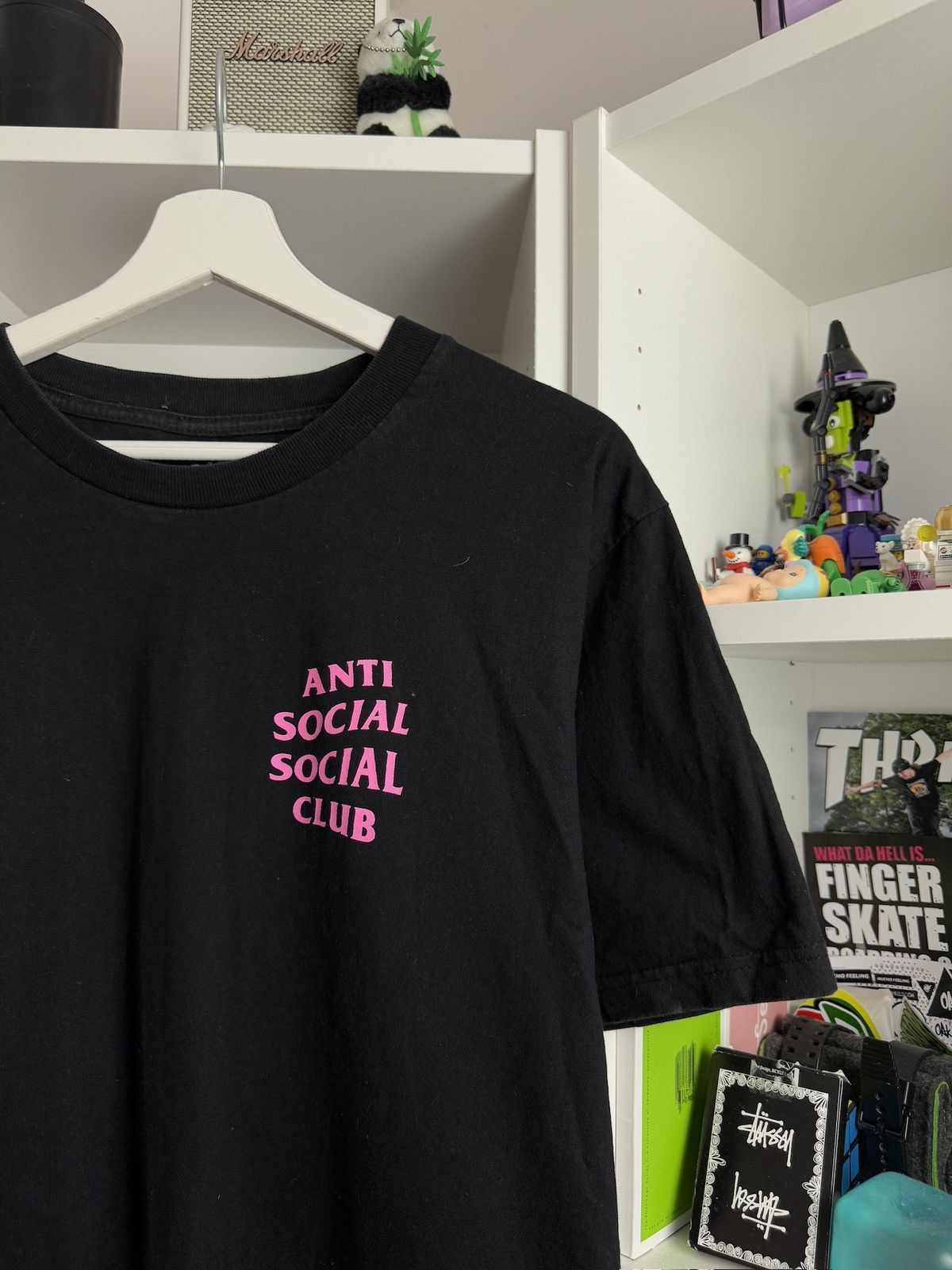Anti Social Social Club × Designer Anti Social Social Club ASSC black t-shirt streetwear rare Size US L / EU 52-54 / 3 - 3 Thumbnail