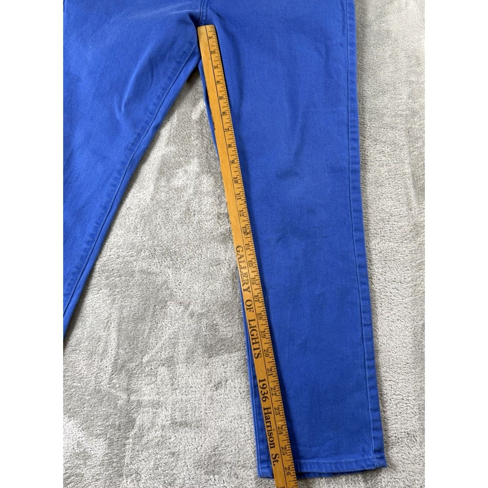Levi's Levi's Womens Jeans Blue 31x31 90's Academia Y2K Basic Capsule Art Preppy Size 24" / US 00 / IT 34 - 3 Thumbnail