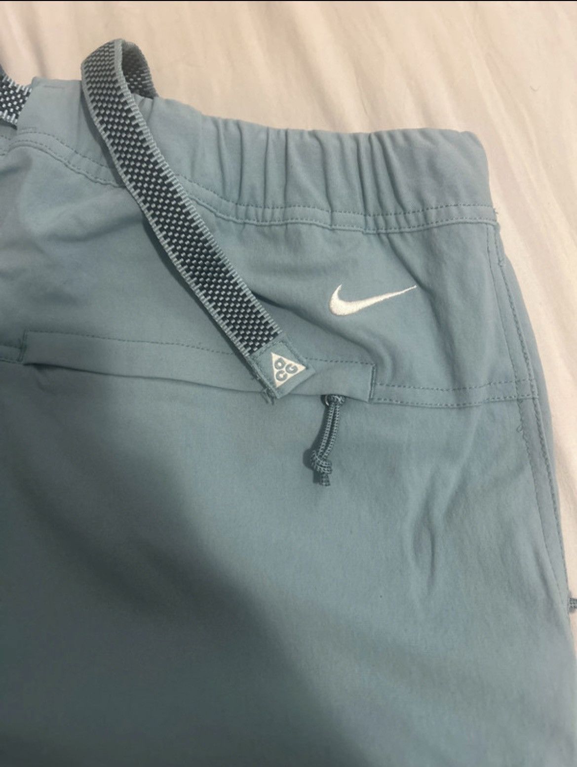 Nike ACG Turquoise Nike ACG "Smith Summit" Cargo Pants Size US 38 / EU 54 - 4 Thumbnail