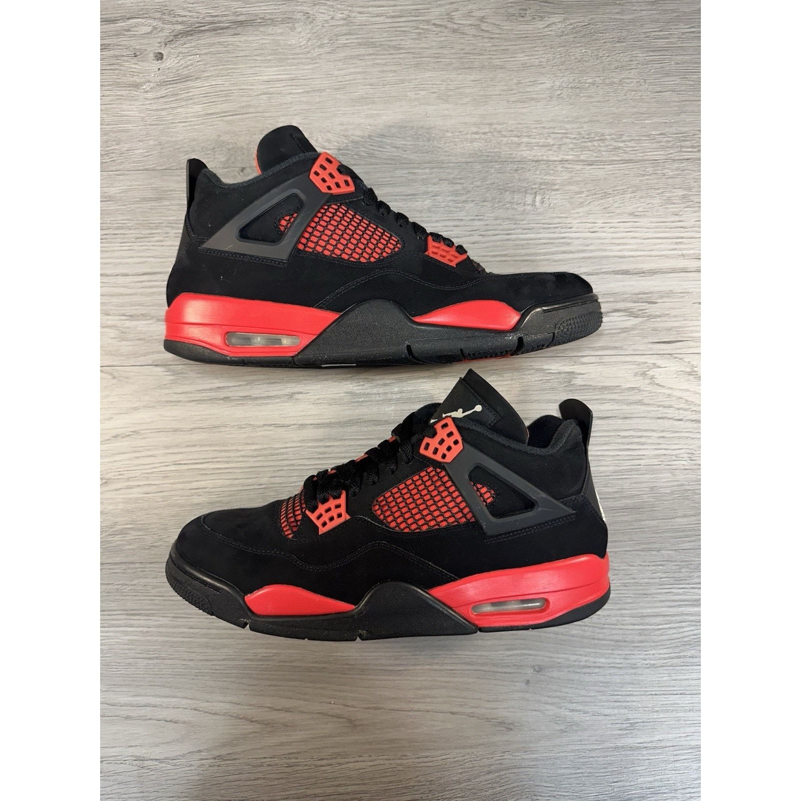 Jordan Brand Jordan 4 Retro Red Thunder - Size 10.5 Size US 10.5 / EU 43-44 - 2 Thumbnail