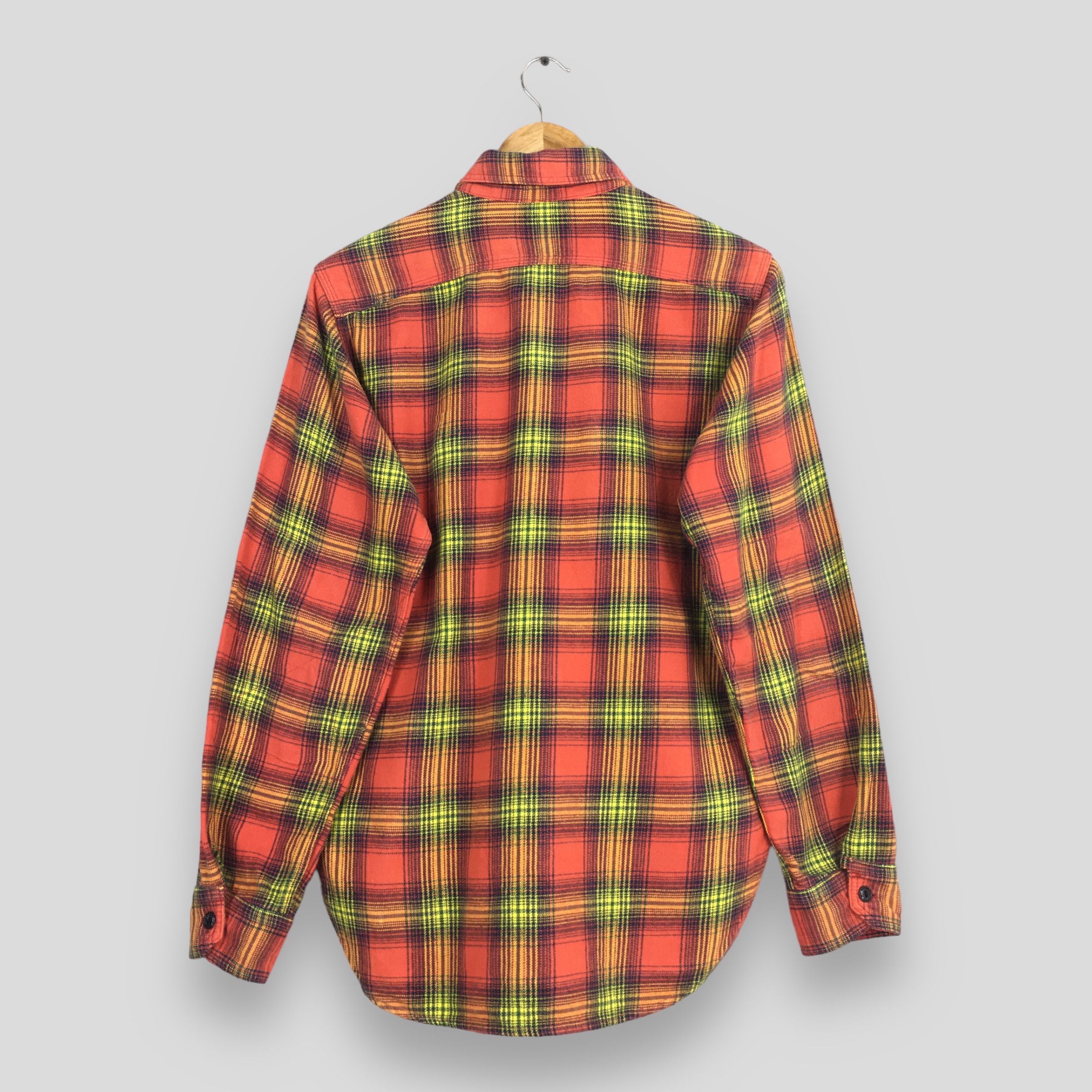 Engineered Garments Engineered Garments Japan Plaid Shadow Flannel Shirt Small Size US S / EU 44-46 / 1 - 7 Thumbnail