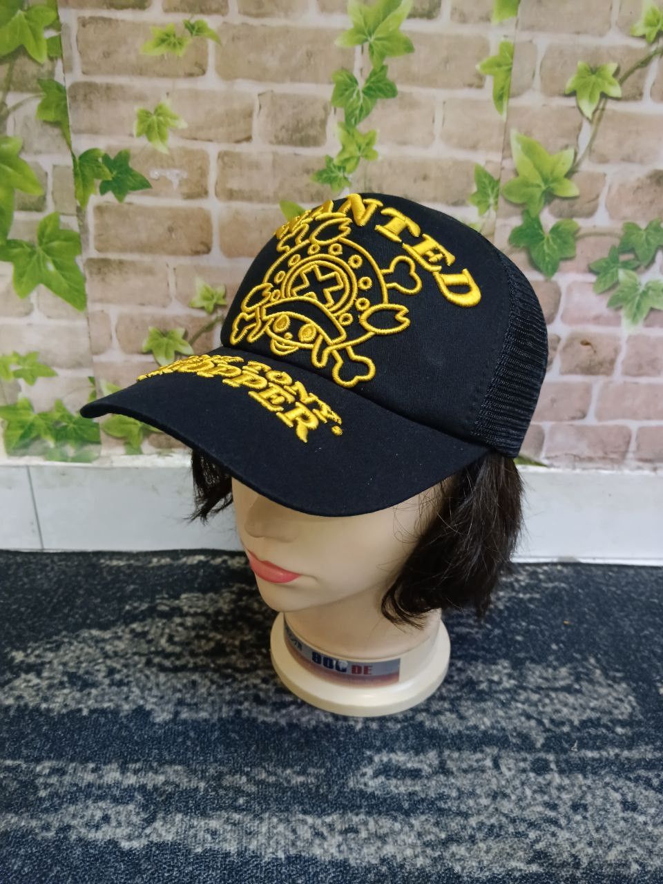 Anime WANTED ONE PIECE EMBROIDED HAT Size ONE SIZE - 2 Thumbnail