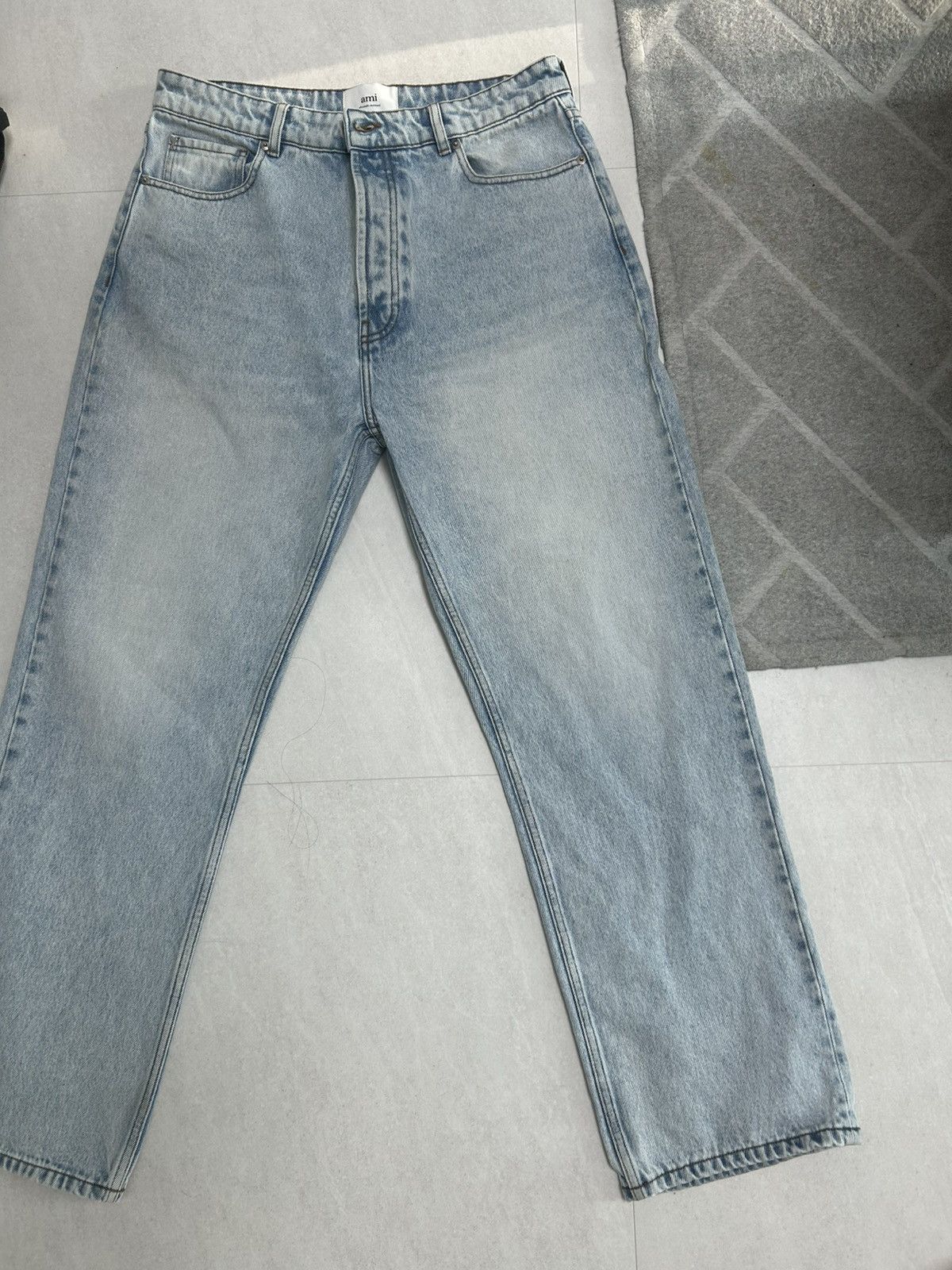 AMI AMI 24SS Relaxed Fit Denim – Size 31 Size US 31 - 1 Thumbnail