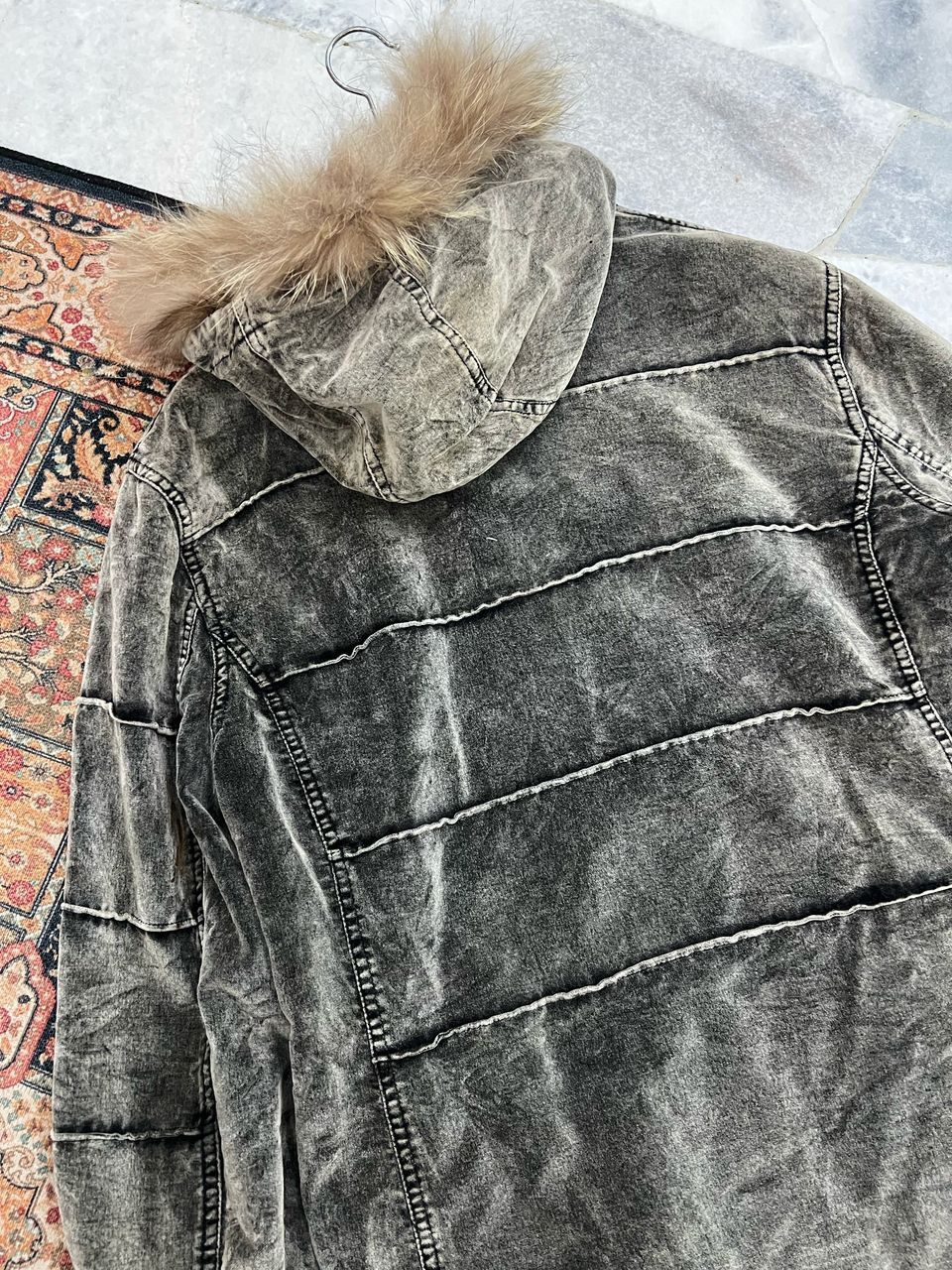 In The Attic × Le Grande Bleu (L.G.B.) In The Attic Faux Fur Jacket Size US L / EU 52-54 / 3 - 16 Thumbnail