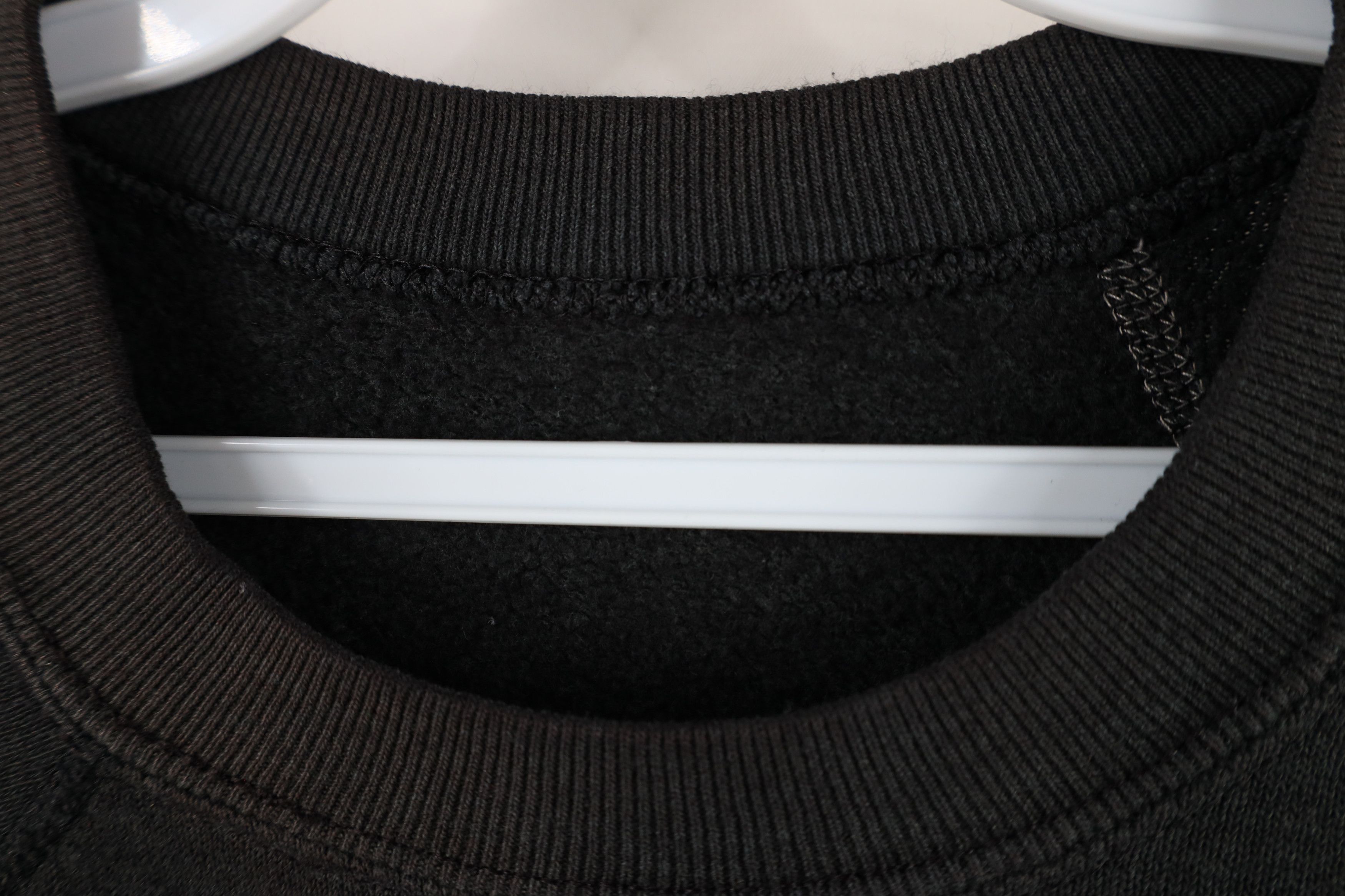Vintage Vintage 80s 90s Streetwear Boxy Fit Sweatshirt Black USA Size XXL / US 16-18 / IT 52-54 - 10 Thumbnail