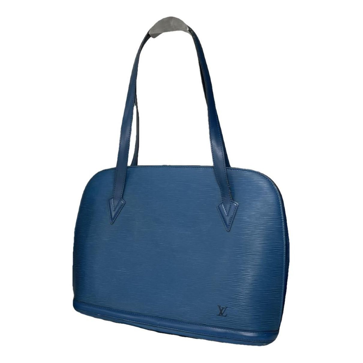 Louis Vuitton Lussac Blue Leather Handbag Size ONE SIZE - 1 Thumbnail