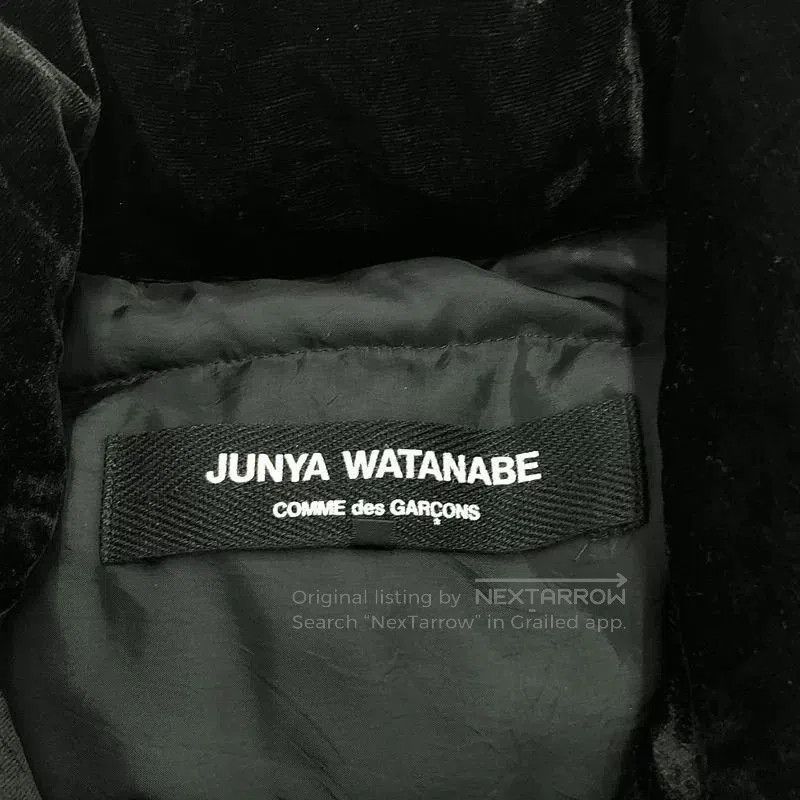 Junya Watanabe Junya Watanabe Black Velvet Cape Coat. Size S / US 4 / IT 40 - 8 Thumbnail