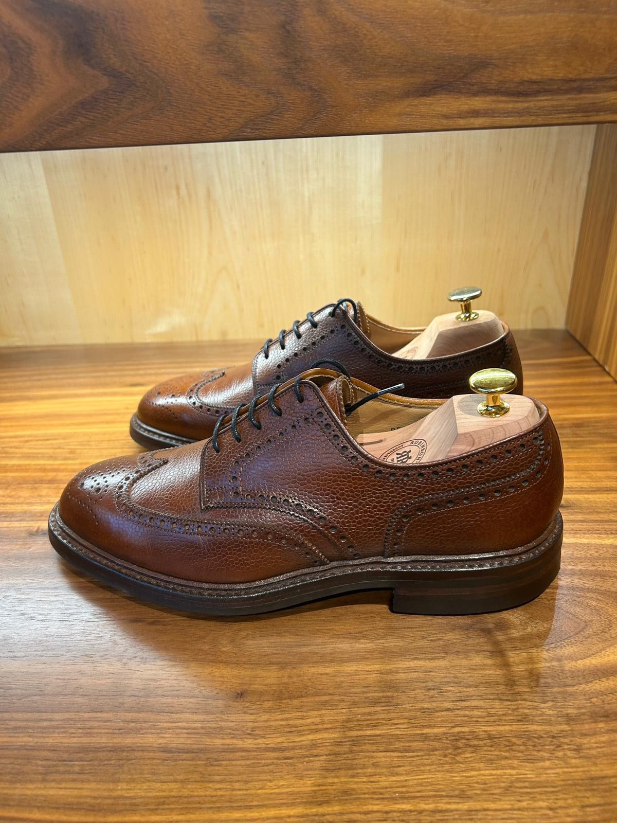 Crockett & Jones Crockett and Jones Pembroke Tan Scotch 7E Size US 8 / EU 41 - 4 Thumbnail