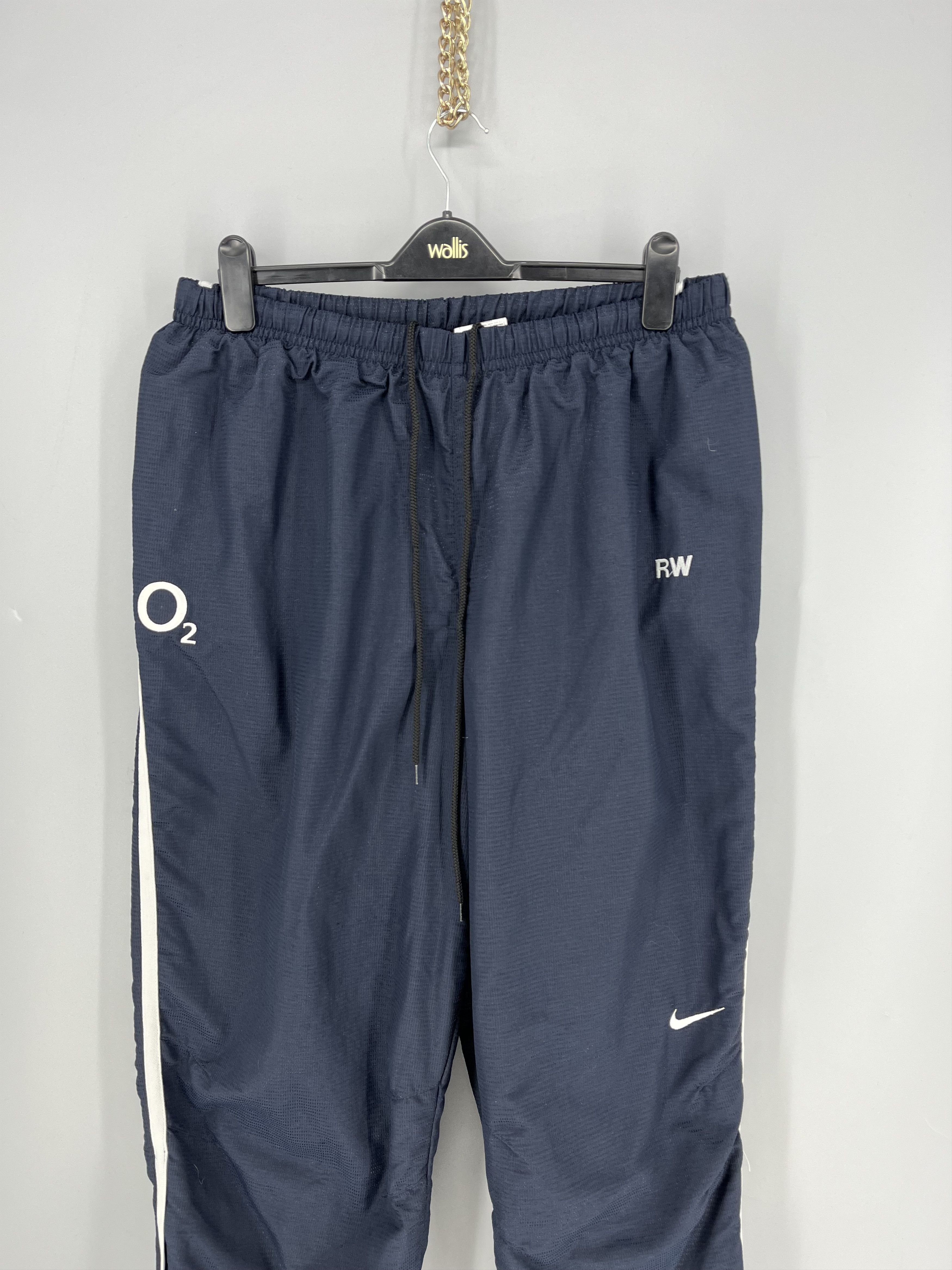 Nike Vintage 90s Nike O2 RW. Nylon Baggy Y2K Drill Pants Size US 36 / EU 52 - 2 Thumbnail
