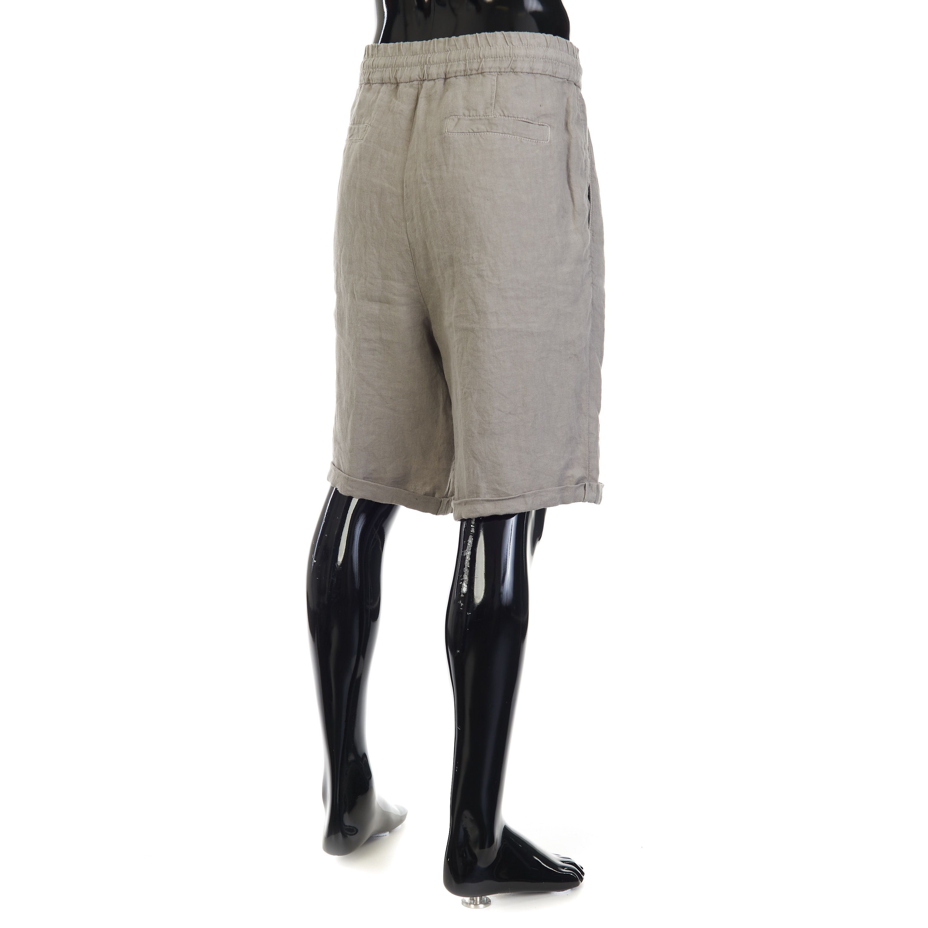 Brunello Cucinelli Linen Bermuda Shorts - Drawstring, Double Pleats Size US 36 / EU 52 - 5 Thumbnail
