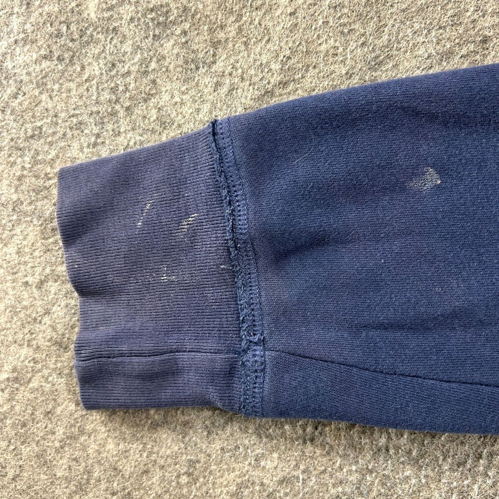 Vintage VINTAGE Aeropostale Hoodie Womens L Blue Navy Spellout Logo Full Zip Cotton Y2K 80s 90s Womens Size L Blue Navy Logo Hoodie Size L / US 10 / IT 46 - 6 Thumbnail