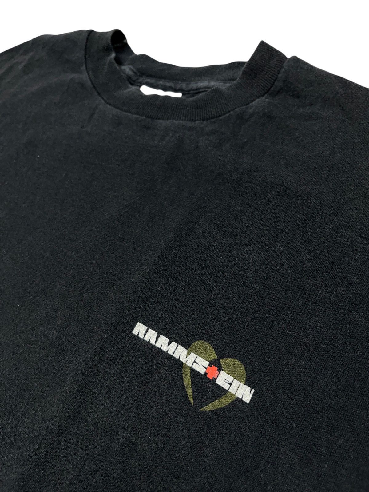 Band Tees Vintage 90s Rammstein Engel Sehnsucht T-shirt Industrial Size US L / EU 52-54 / 3 - 3 Thumbnail