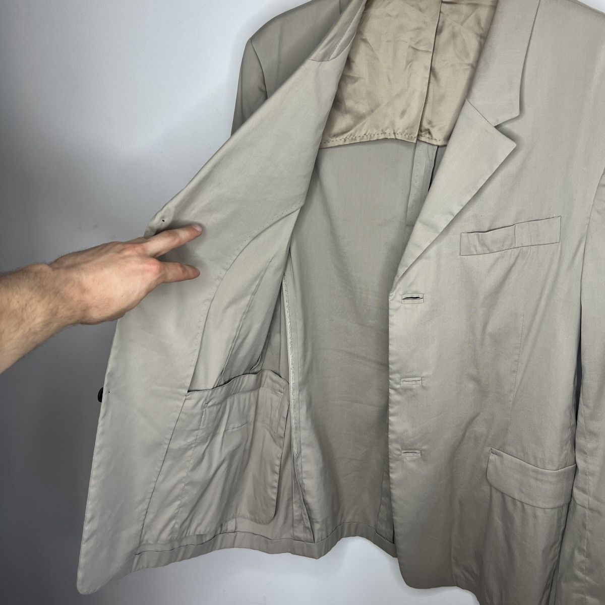Prada PRADA Jacket Red Tab Blazer Tom Ford Coat Suit 90s Nylon Size US M / EU 48-50 / 2 - 10 Thumbnail