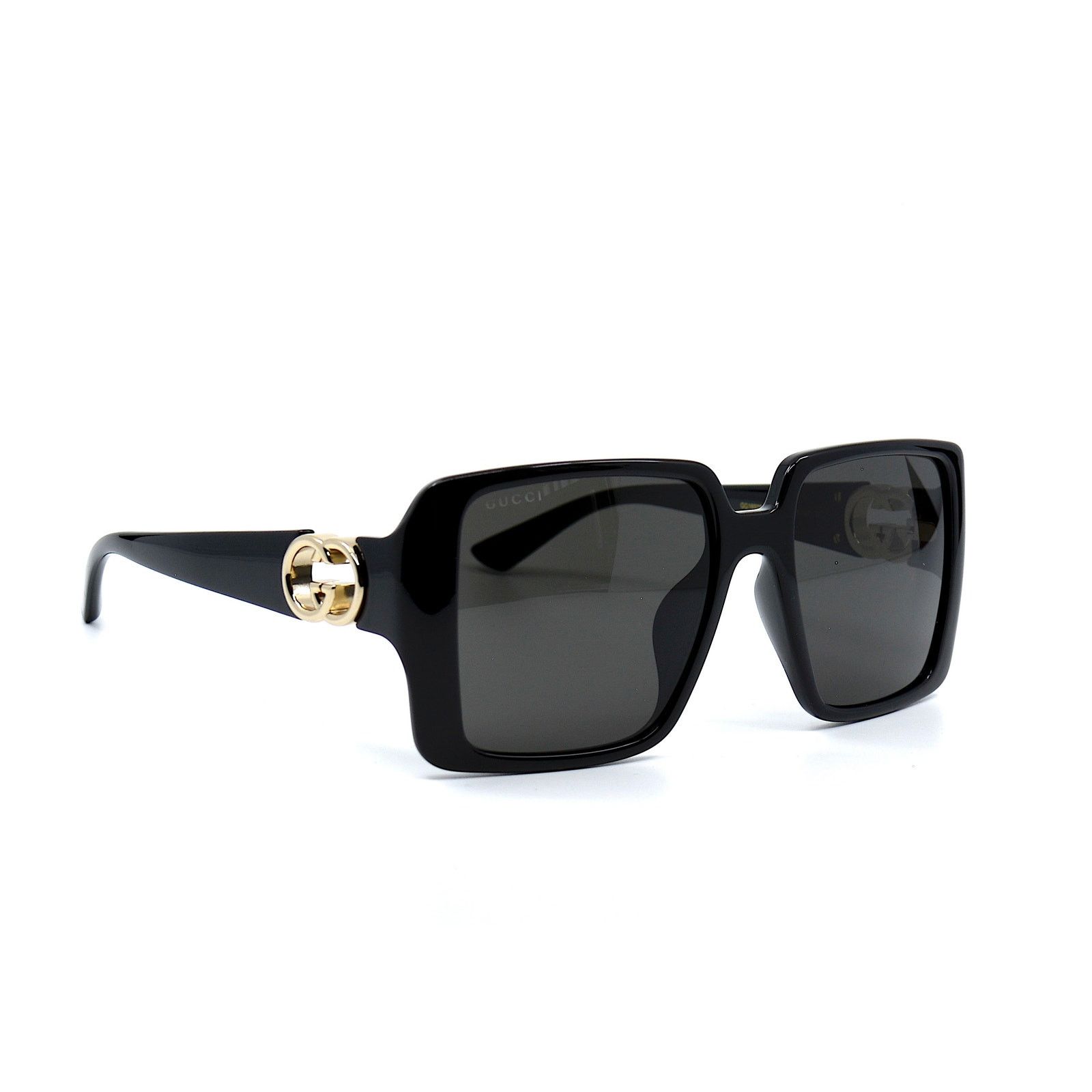 Gucci NEW Gucci GG1692SA Black Frame Dark Grey Lenses Sunglasses Size ONE SIZE - 1 Thumbnail