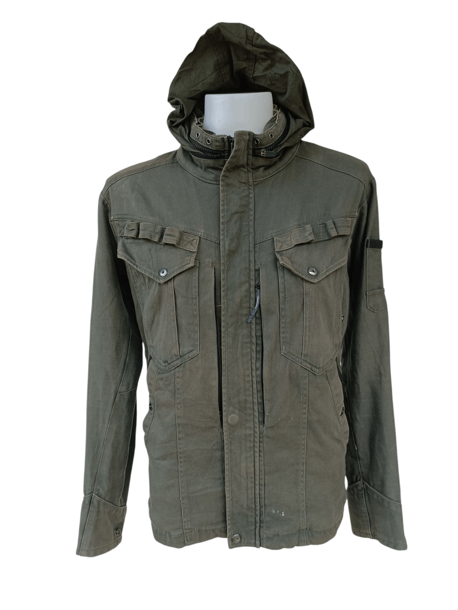Japanese Brand Fieldcore Military Hoodie Style Jacket Rare Design SW012 Size US S / EU 44-46 / 1 - 1 Thumbnail