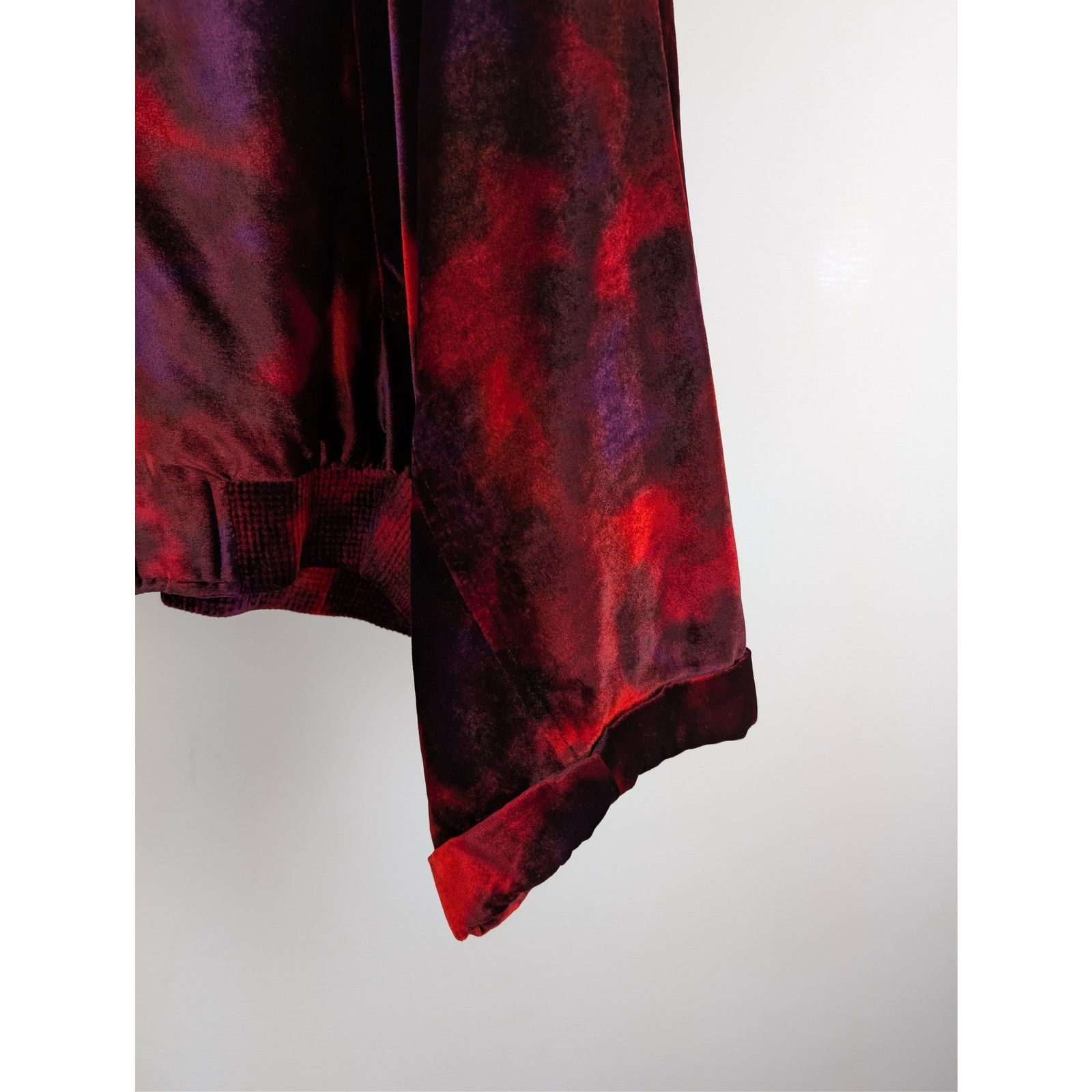 Saint Laurent Paris o1rshd1 Velours Liquide Ombre Jacket in Rouge Rose Size US L / EU 52-54 / 3 - 5 Thumbnail