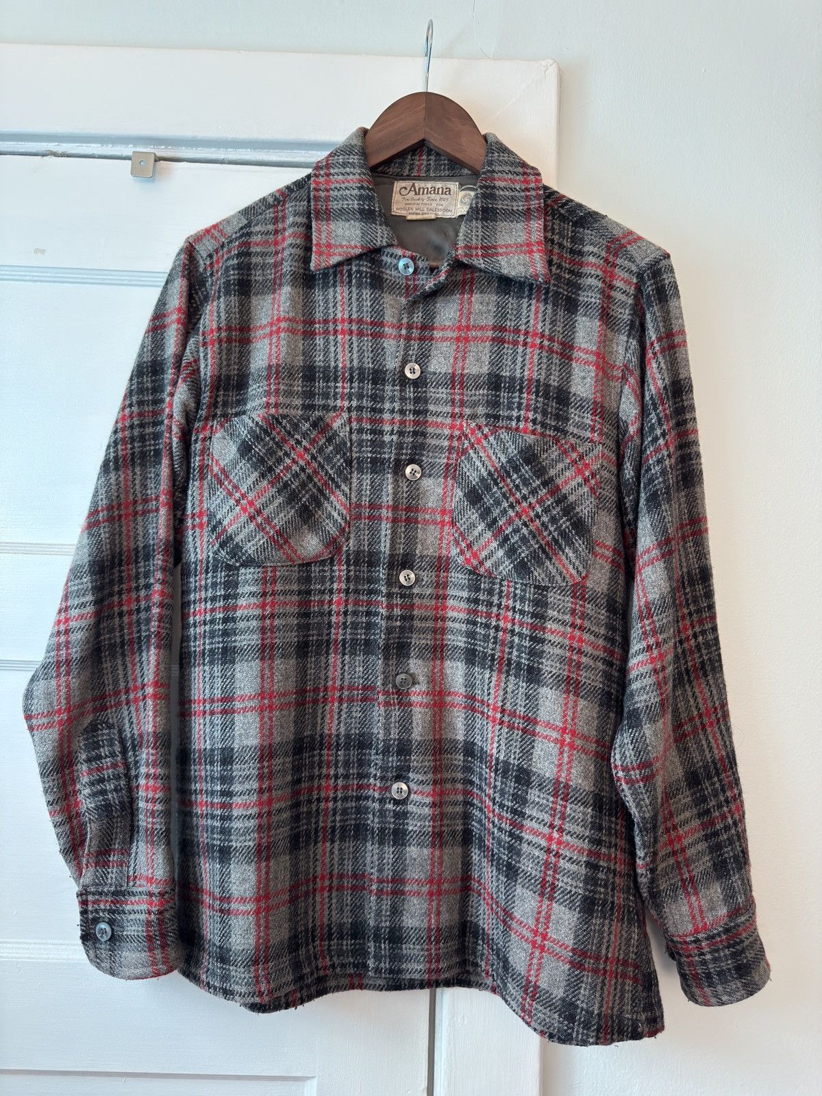 Vintage Vintage 1960’s Wool Boxy Flannel Size US M / EU 48-50 / 2 - 1 Thumbnail