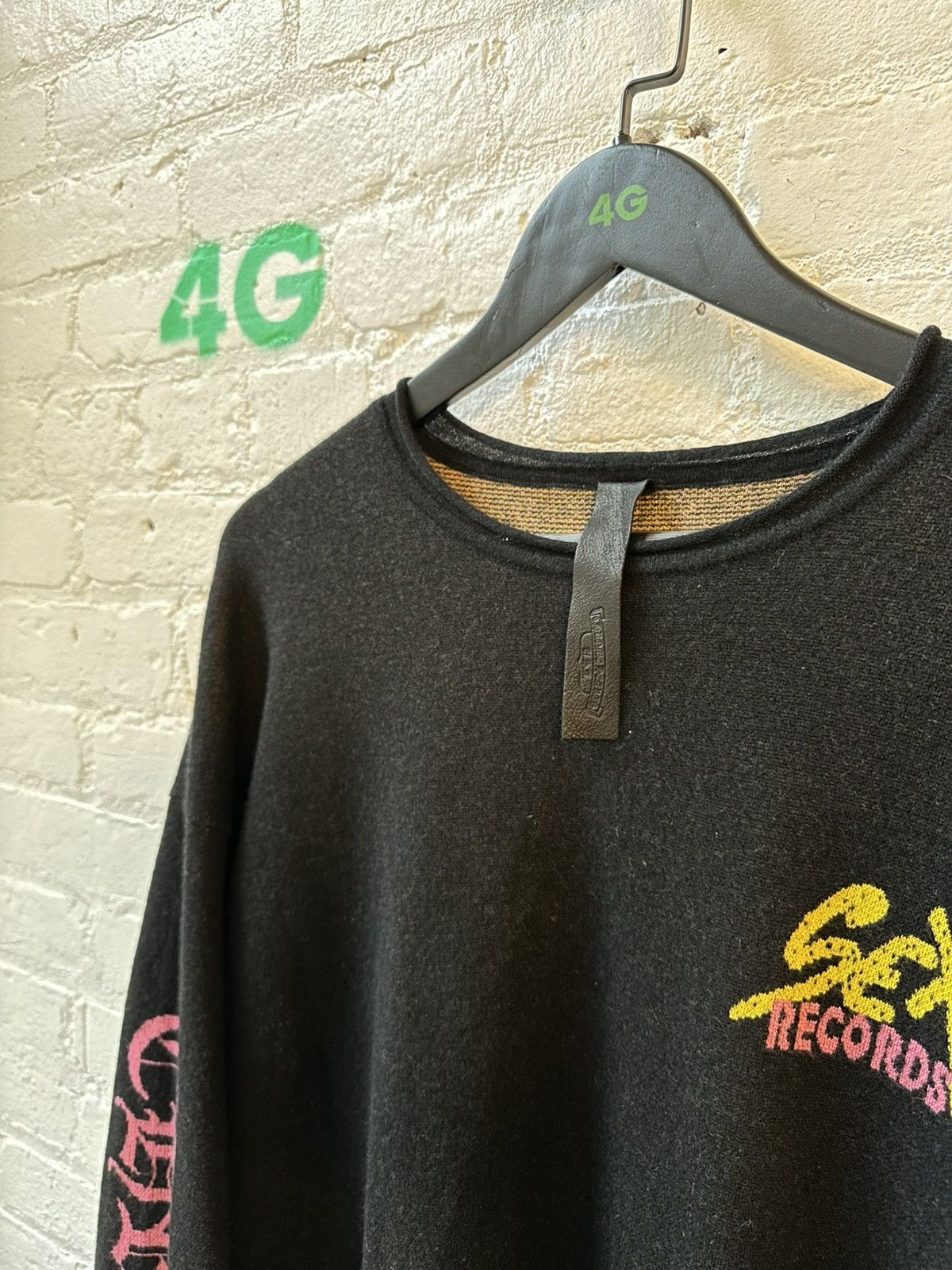 Chrome Hearts CHROME HEARTS SEX RECORDS CASHMERE SZ L Size US L / EU 52-54 / 3 - 4 Thumbnail