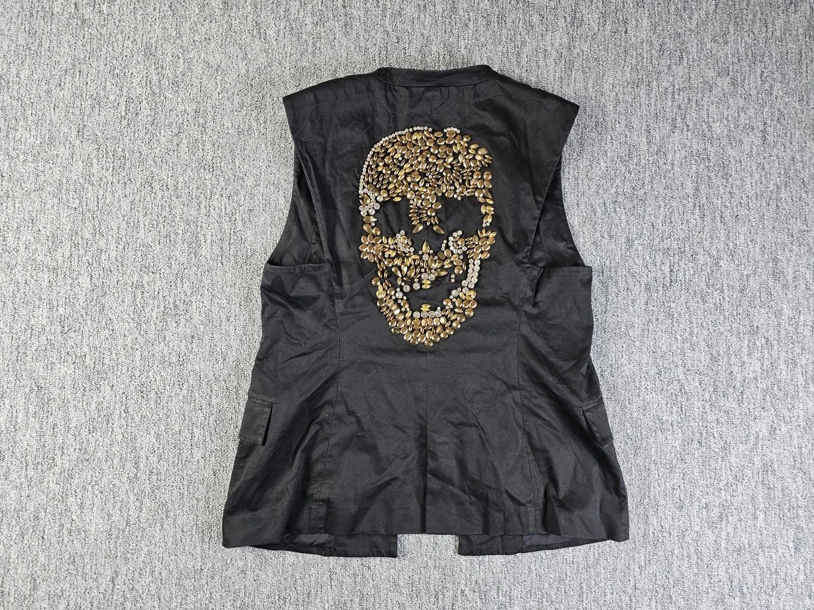 Philipp Plein Philipp Plein Couture Crystal Skull Vest Women L Black Size L / US 10 / IT 46 - 4 Thumbnail