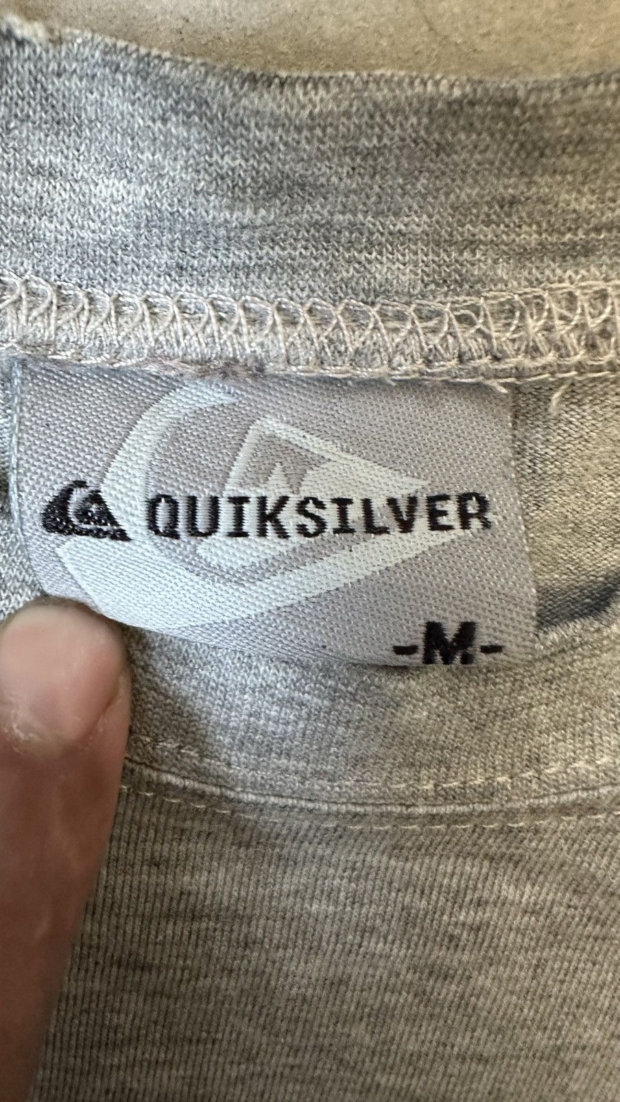 Quiksilver VINTAGE QUIKSILVER LONG SLEEVE TEE Size US M / EU 48-50 / 2 - 5 Thumbnail