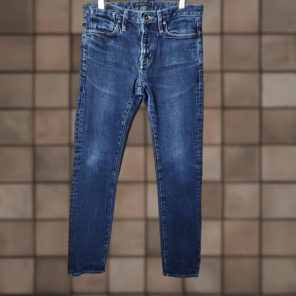 John Varvatos VINTAGE John Varvatos Mens Bowery Slim Straight Jeans-Size 29 Regular 29 Dark Denim Mens Size US 29 - 1 Thumbnail