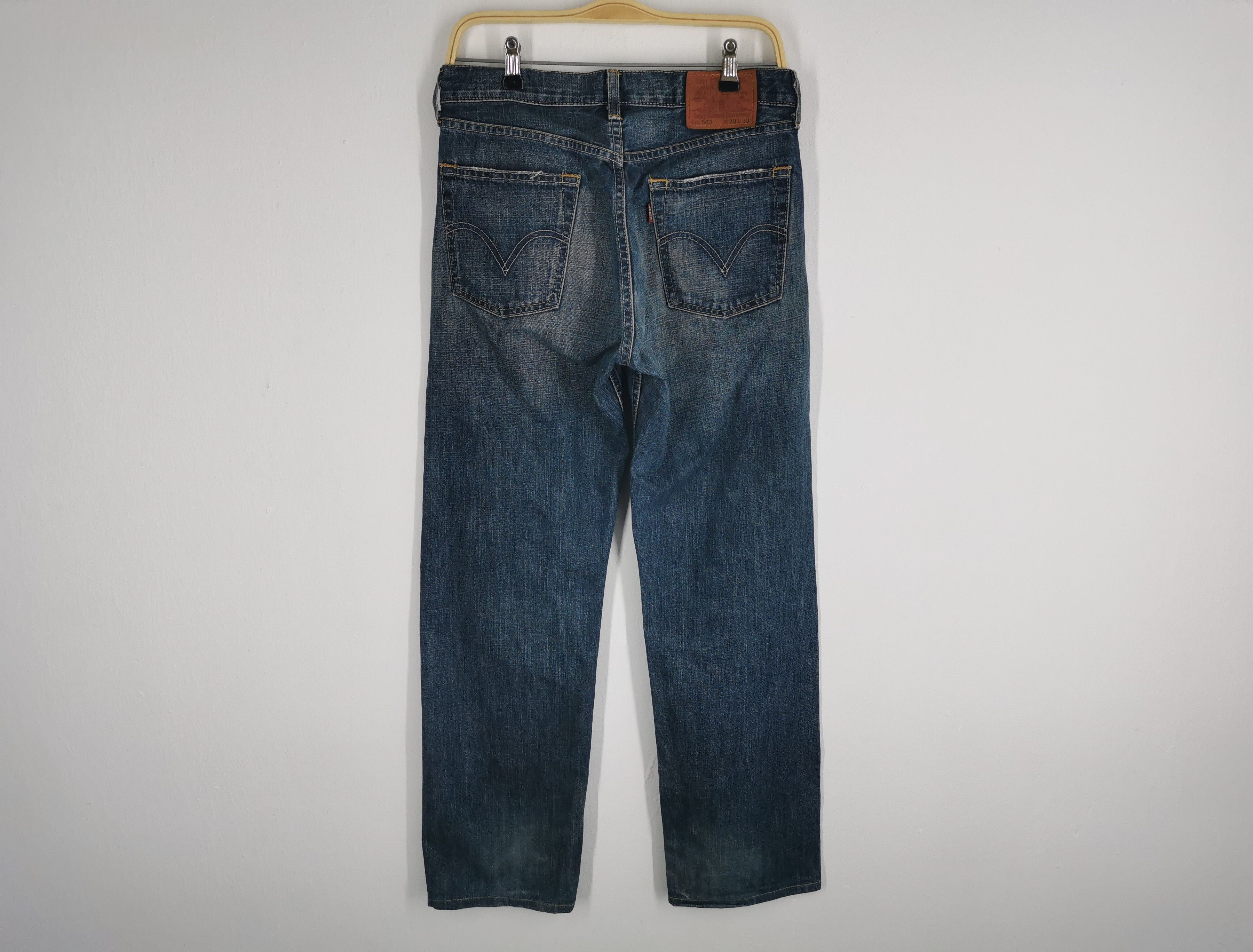Levi's Vintage Levis Lot 503 Denim Made In Japan Size 30/29x33 Size US 30 / EU 46 - 4 Thumbnail