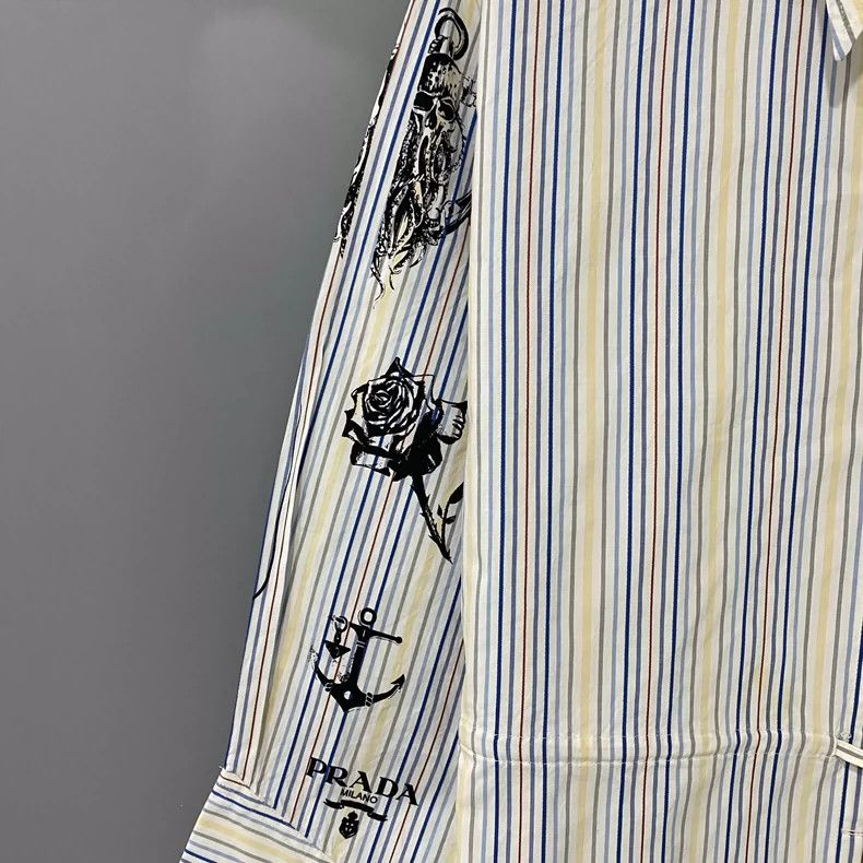 Prada Prada Mermaid long waist-length shirt dress 2502-Nextarrow Size XS / US 0-2 / IT 36-38 - 4 Thumbnail