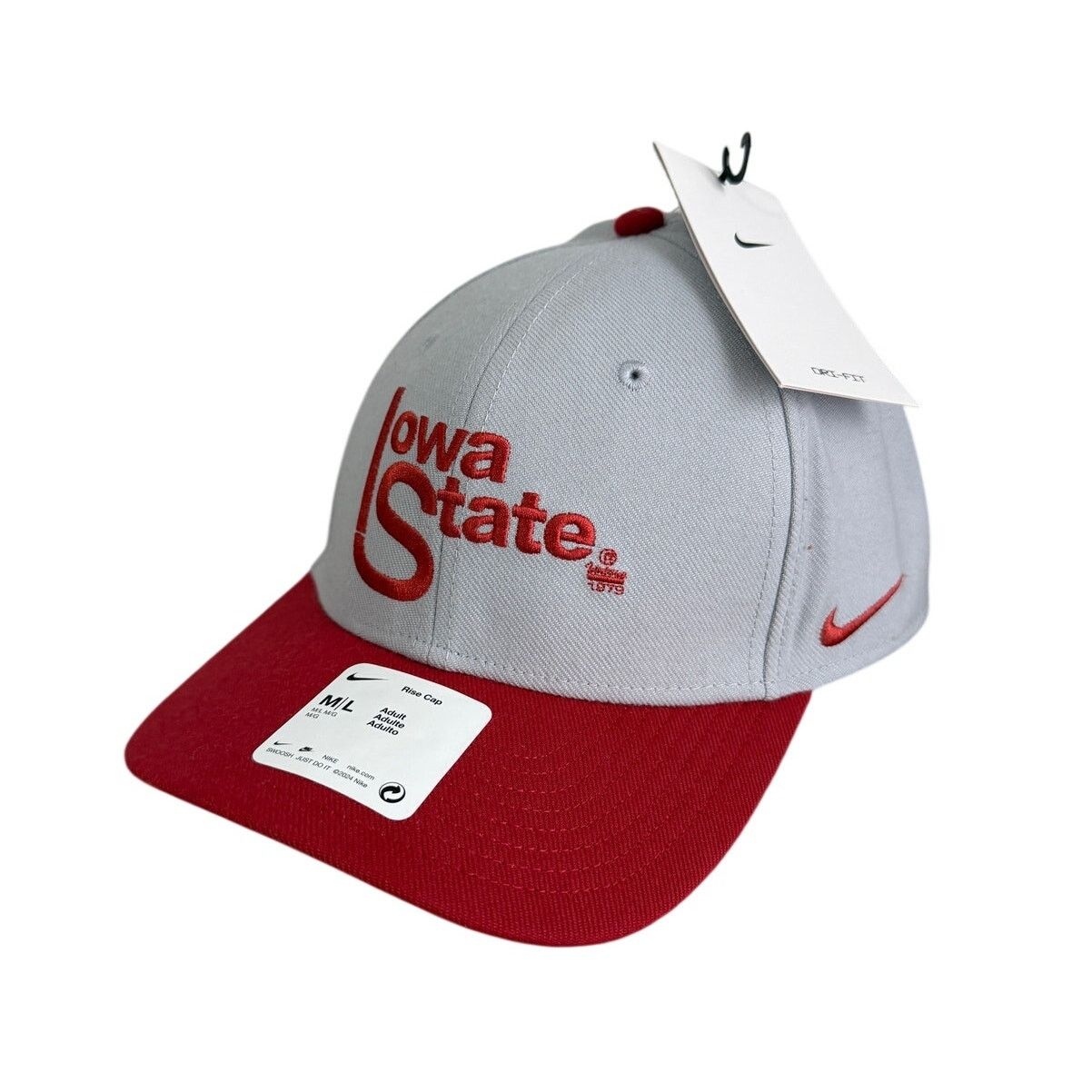 Nike NWT Iowa State Cyclones Nike Flex-Fit Hat Size M/L Size ONE SIZE - 1 Thumbnail