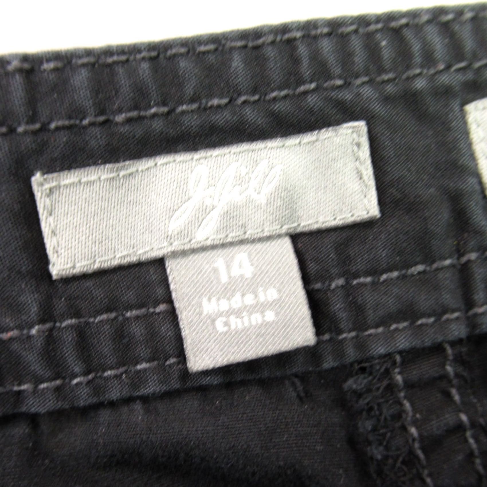 J. Jill J Jill Shorts 14 Black Casual Chino Outdoors Lightweight Pockets Womens Size 36" / US 14 / IT 50 - 3 Thumbnail