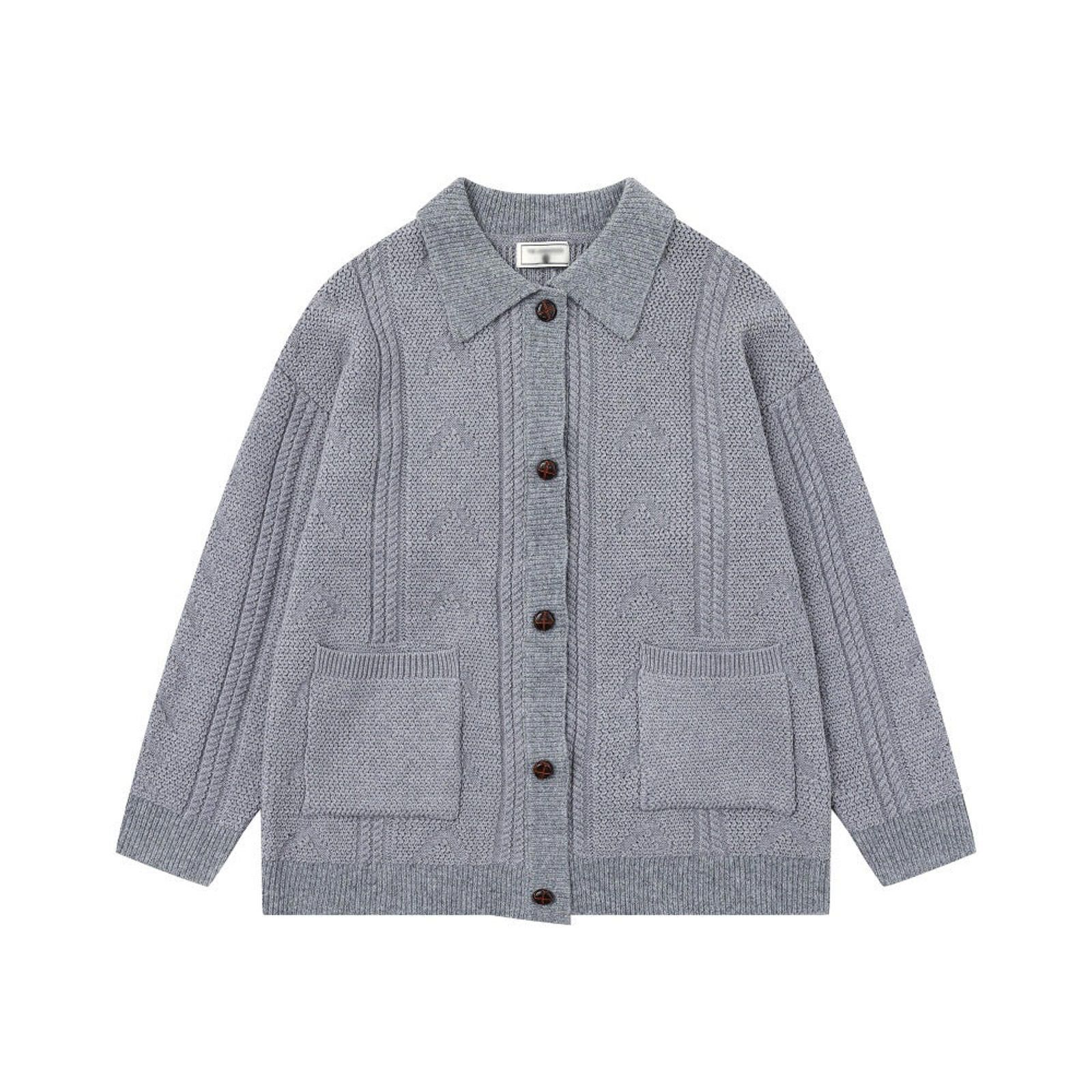 Other Wool-Blend Jacquard Knit Button-Up Cardigan Sweater Size US M / EU 48-50 / 2 - 1 Thumbnail