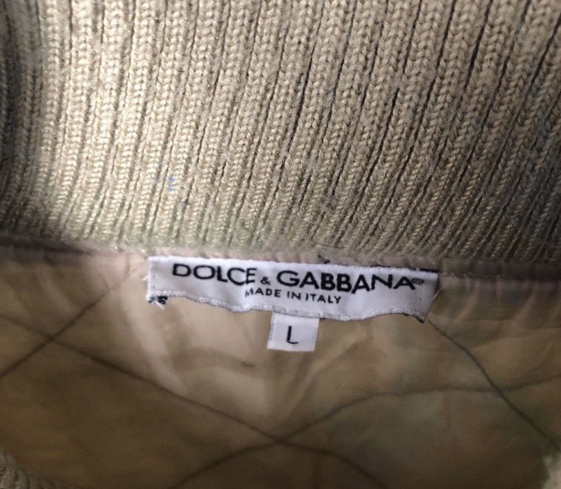 Dolce & Gabbana Dolce&Gabbana Vintage Olive Bomber Size US L / EU 52-54 / 3 - 4 Thumbnail