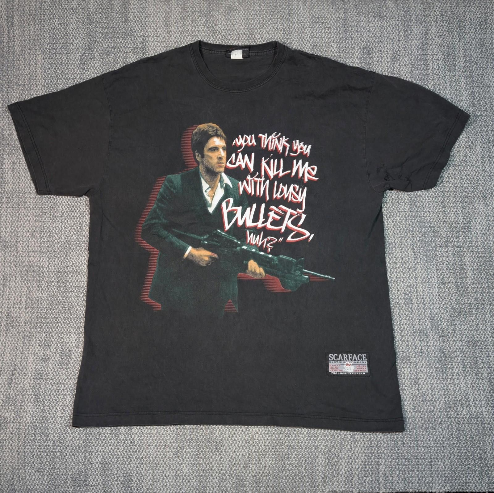 Surface To Air VTG Scarface Clothing Company Graphic Print XL Shirt Size US XL / EU 56 / 4 - 1 Thumbnail