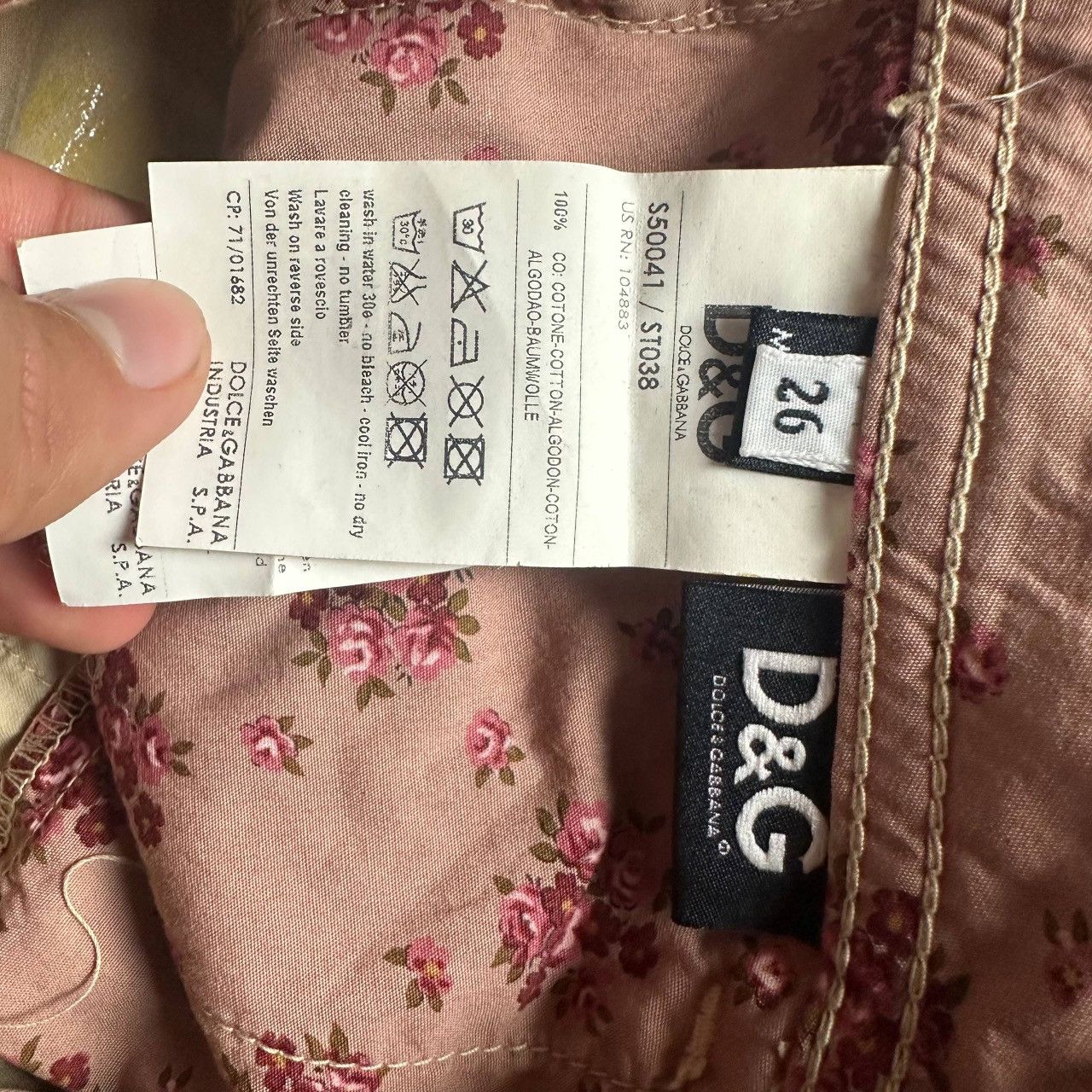 Dolce & Gabbana Dolce&Gabbana Skinny Pants Size 26" / US 2 / IT 38 - 5 Thumbnail
