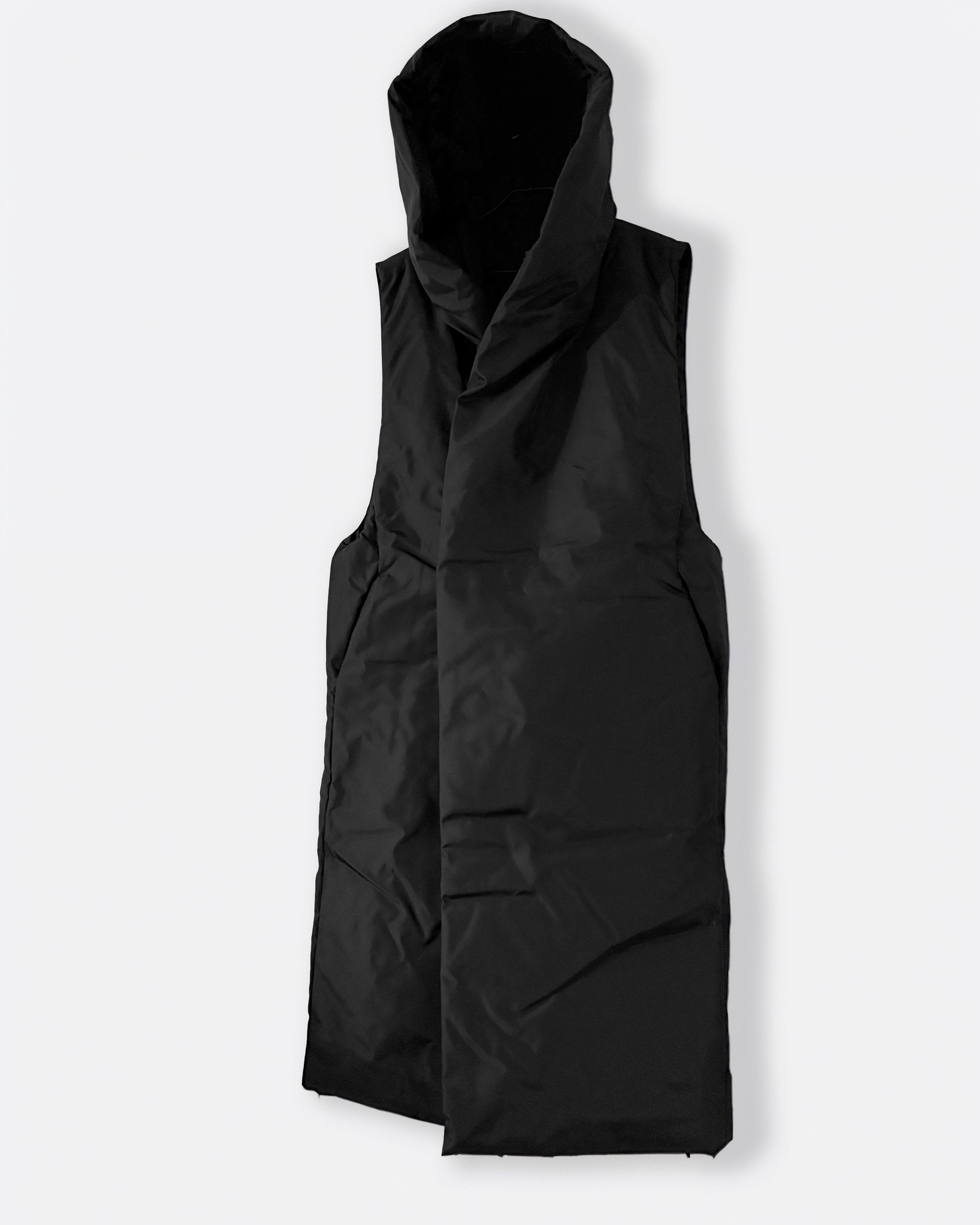 Rick Owens Drkshdw Hooded Liner Sleeveless Padded Coat Size US M / EU 48-50 / 2 - 7 Thumbnail