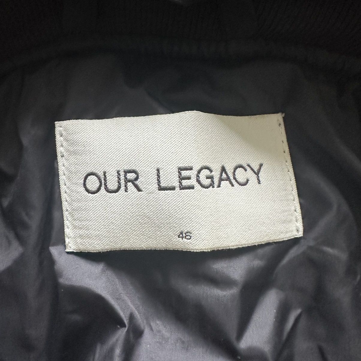 Our Legacy Our Legacy Black Wave coat Size US S / EU 44-46 / 1 - 9 Thumbnail