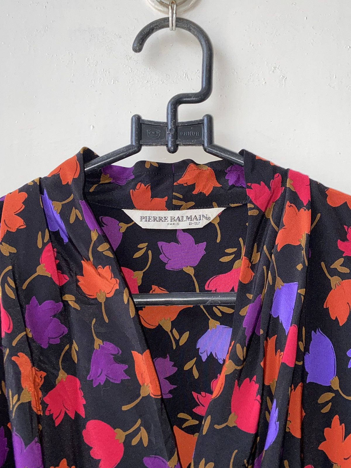 Pierre Balmain PIERRE BALMAIN Flower Motive Blouse Size M / US 6-8 / IT 42-44 - 4 Thumbnail