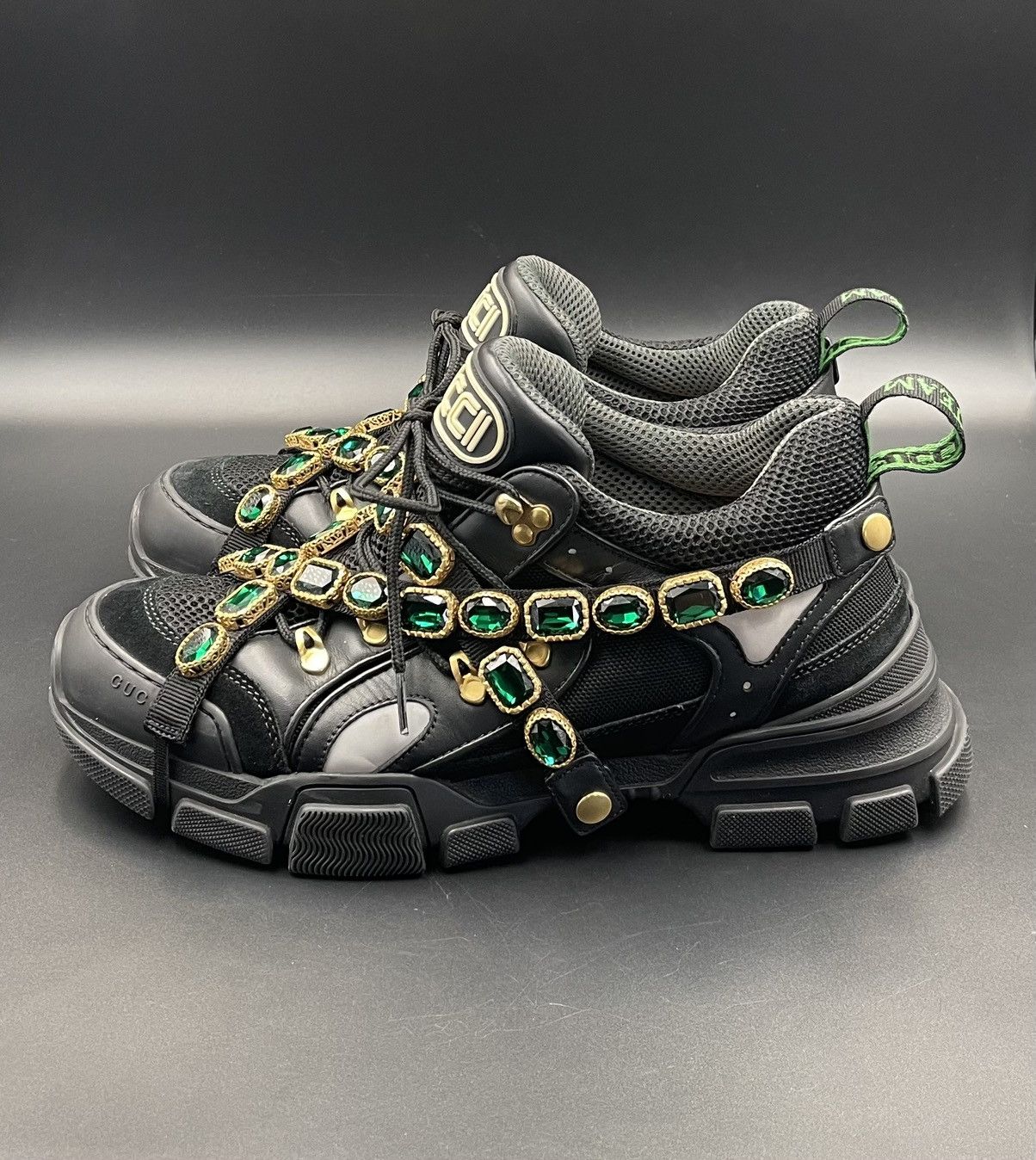 Gucci Crystal Embellished Chunky