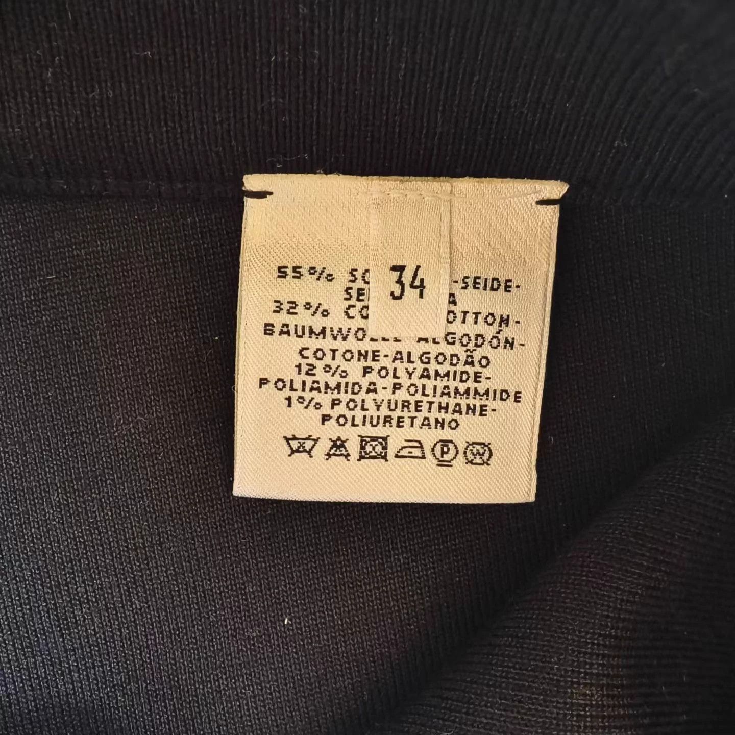 Hermes Hermes black and white knit short size 34 Size 25" / US 0 / IT 36 - 4 Thumbnail