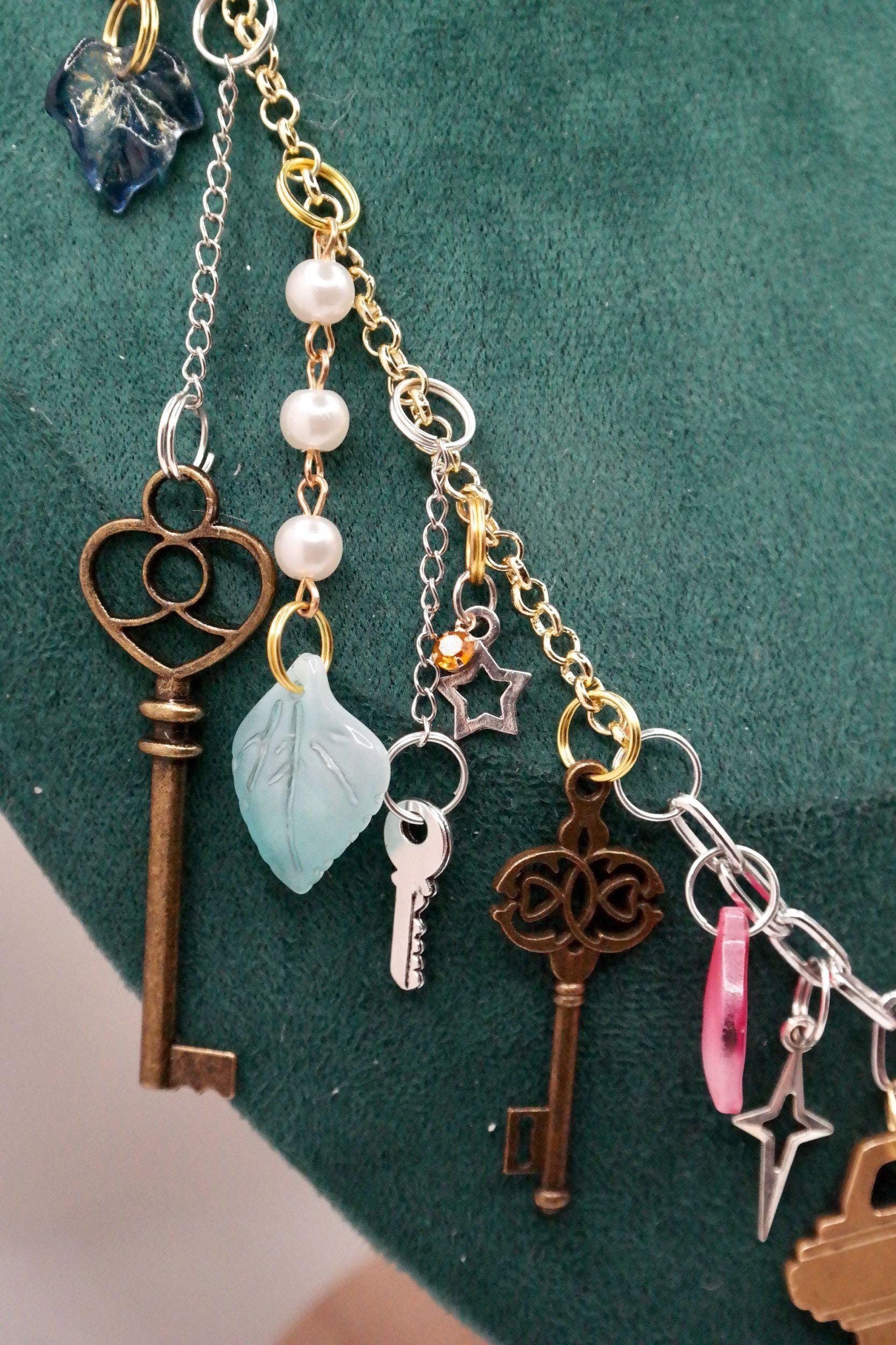 Handmade Keys & Leaves Fairy Necklace Size ONE SIZE - 7 Thumbnail