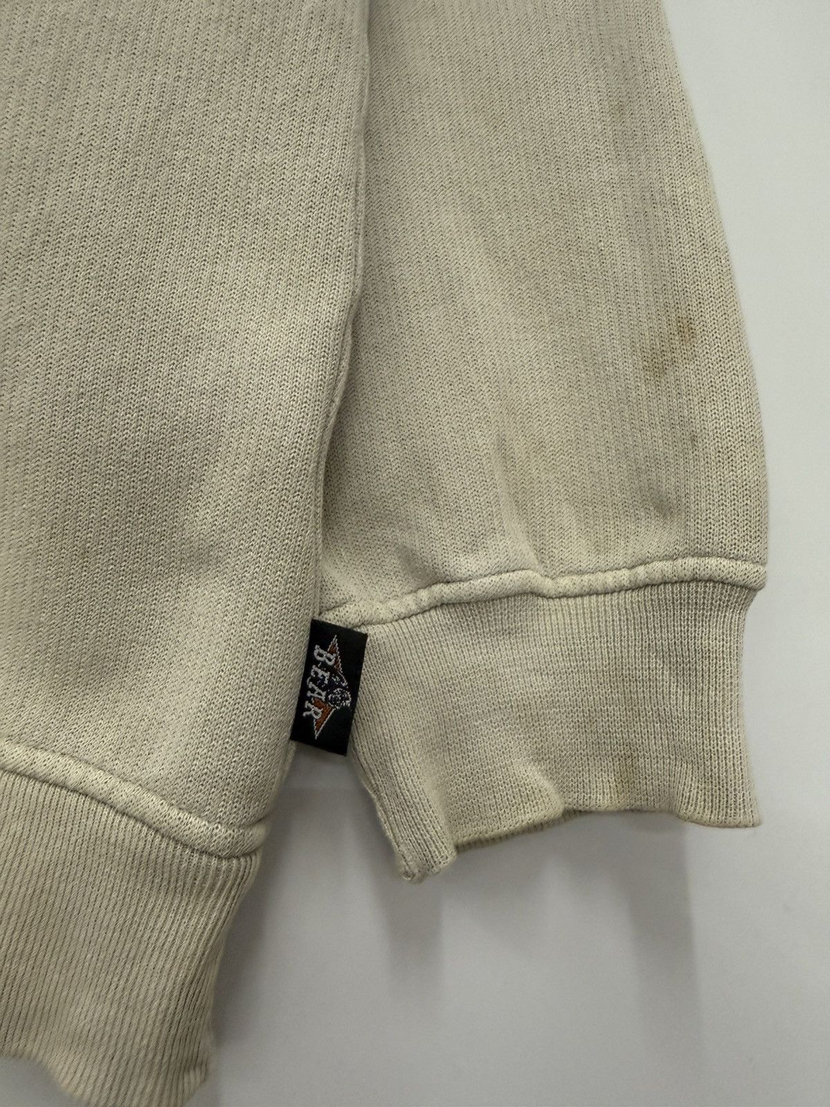 Sun Surf 🔥 Vtg 70's Bear Surfwear Distressed Sweatshirt - L Size US L / EU 52-54 / 3 - 6 Thumbnail