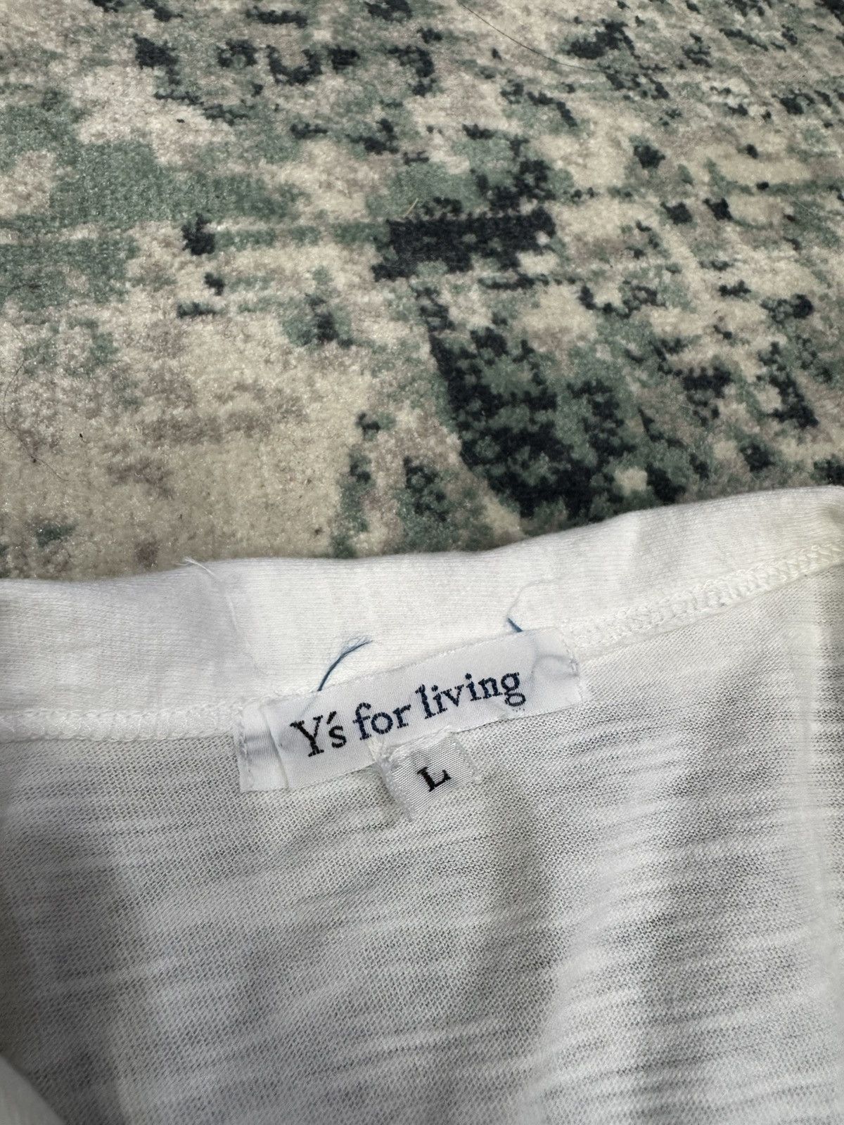 Y's for Men × Yohji Yamamoto Y'S FOR LIVING MINIMALIST PLAIN POLO SHIRT Size US L / EU 52-54 / 3 - 3 Thumbnail