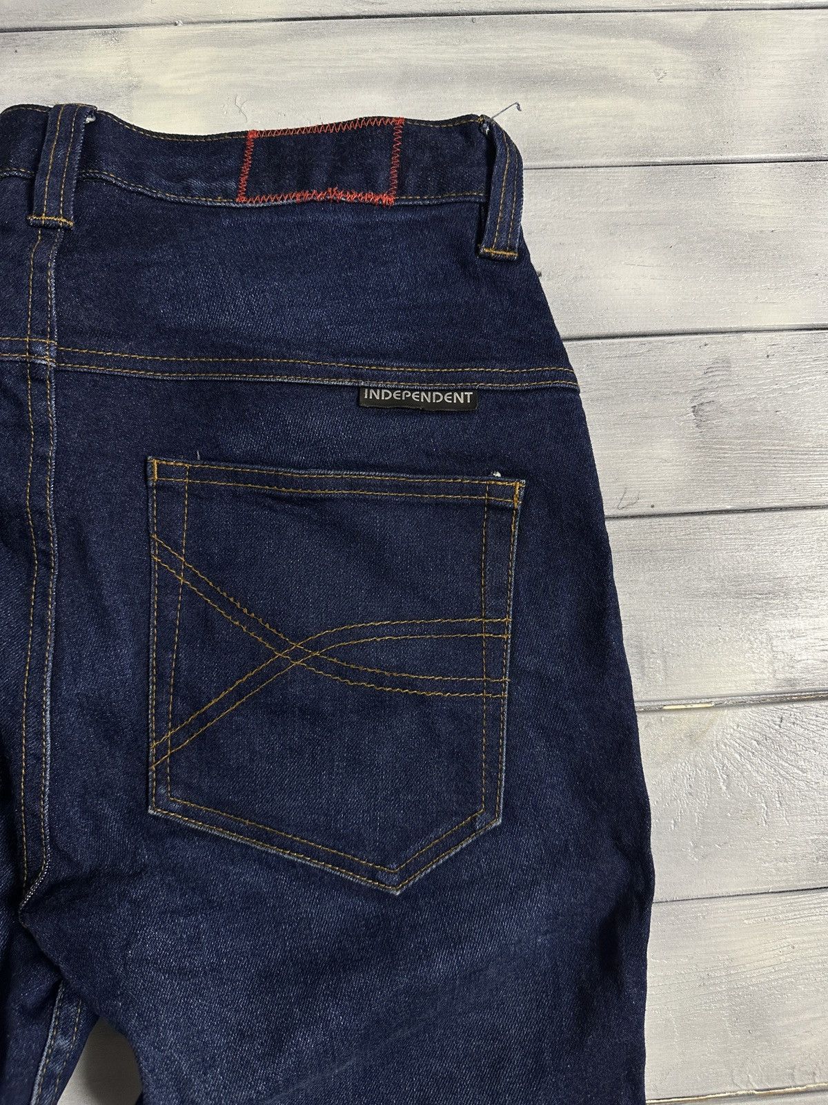 Independent Truck Co. Rare Jeans Independent Japan Y2K Style. Size US 30 / EU 46 - 3 Thumbnail