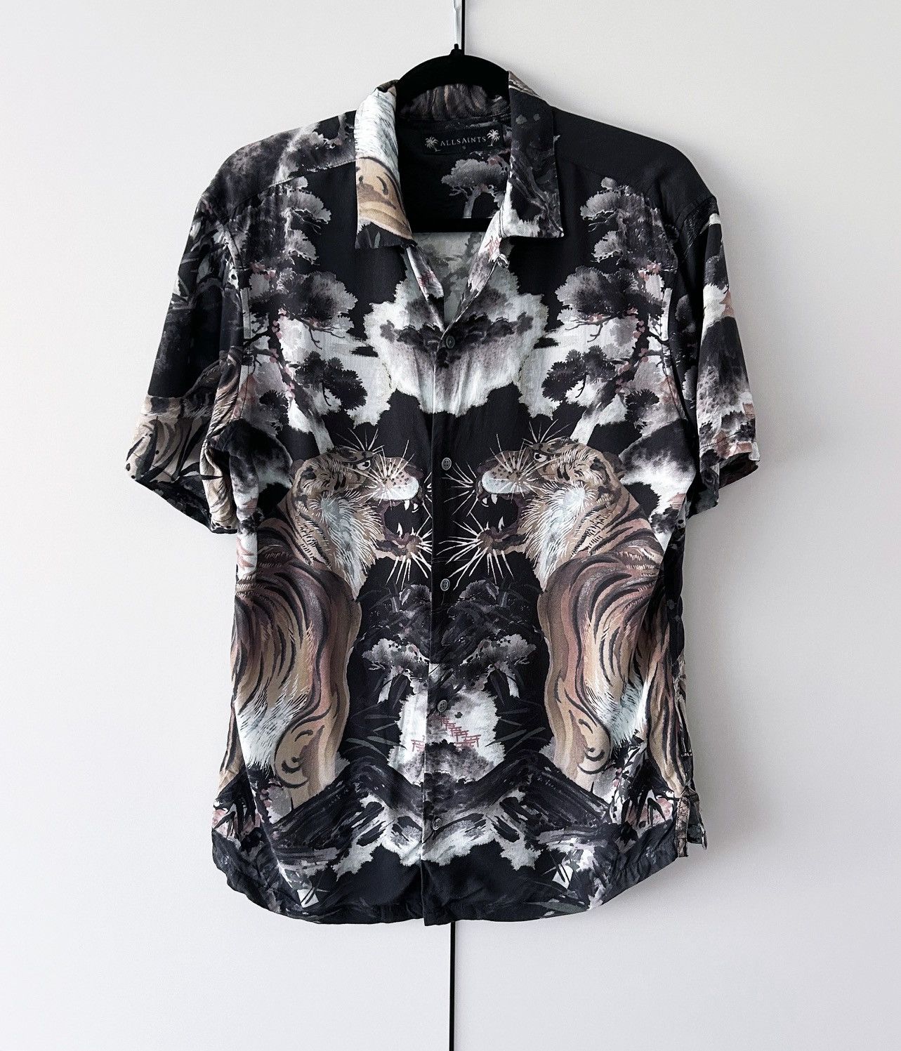 Allsaints All Saints gobi shirt hawaiian tiger Size US S / EU 44-46 / 1 - 1 Thumbnail