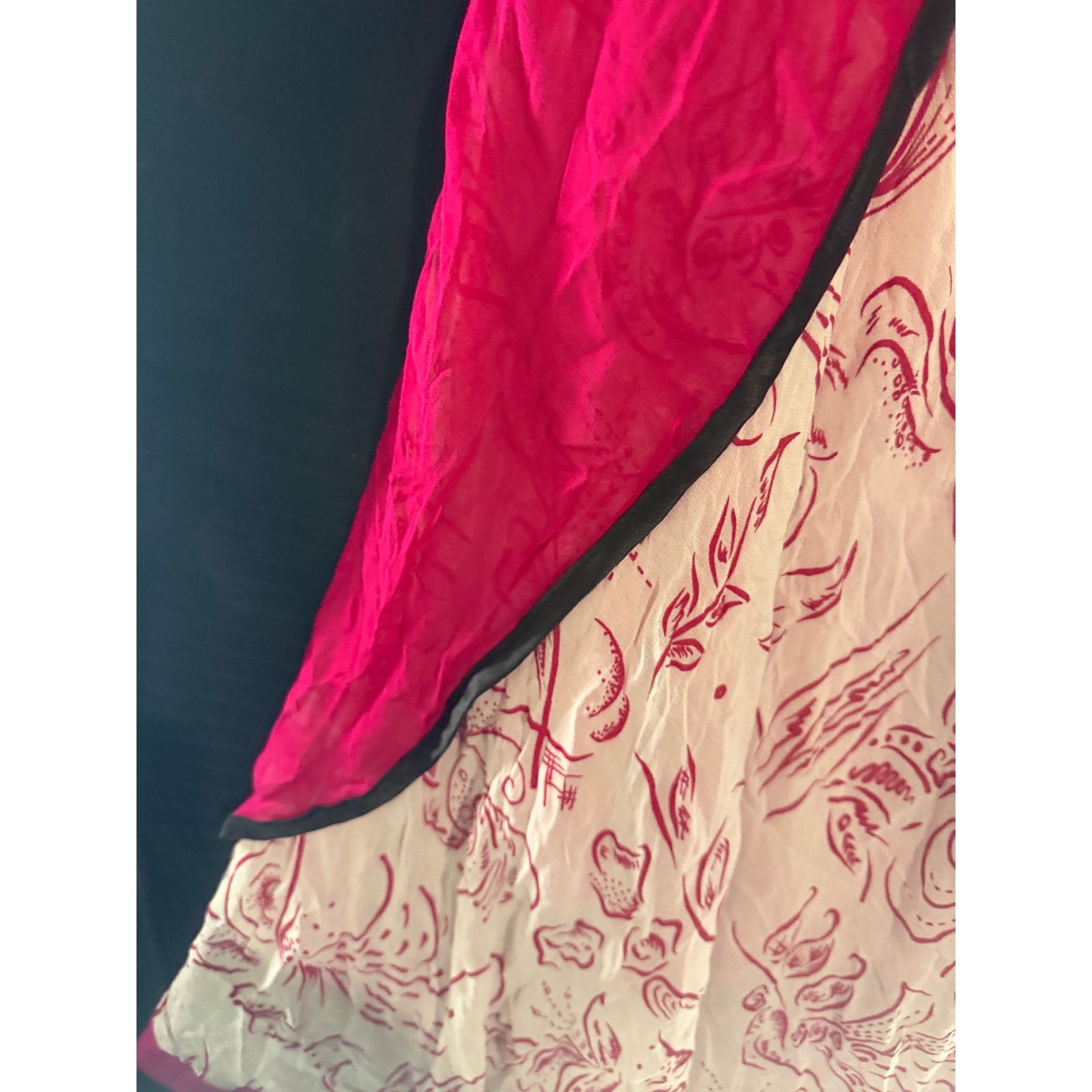 Other TARUNI INDIAN ETHNIC JEWELS PINK & WHITE BLING DRESS SZ L Size L / US 10 / IT 46 - 8 Thumbnail