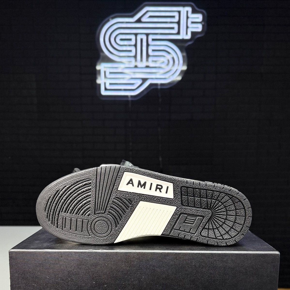Amiri Amiri Skel-Top Low Checkered Sneakers Size US 8.5 / EU 41-42 - 6 Thumbnail