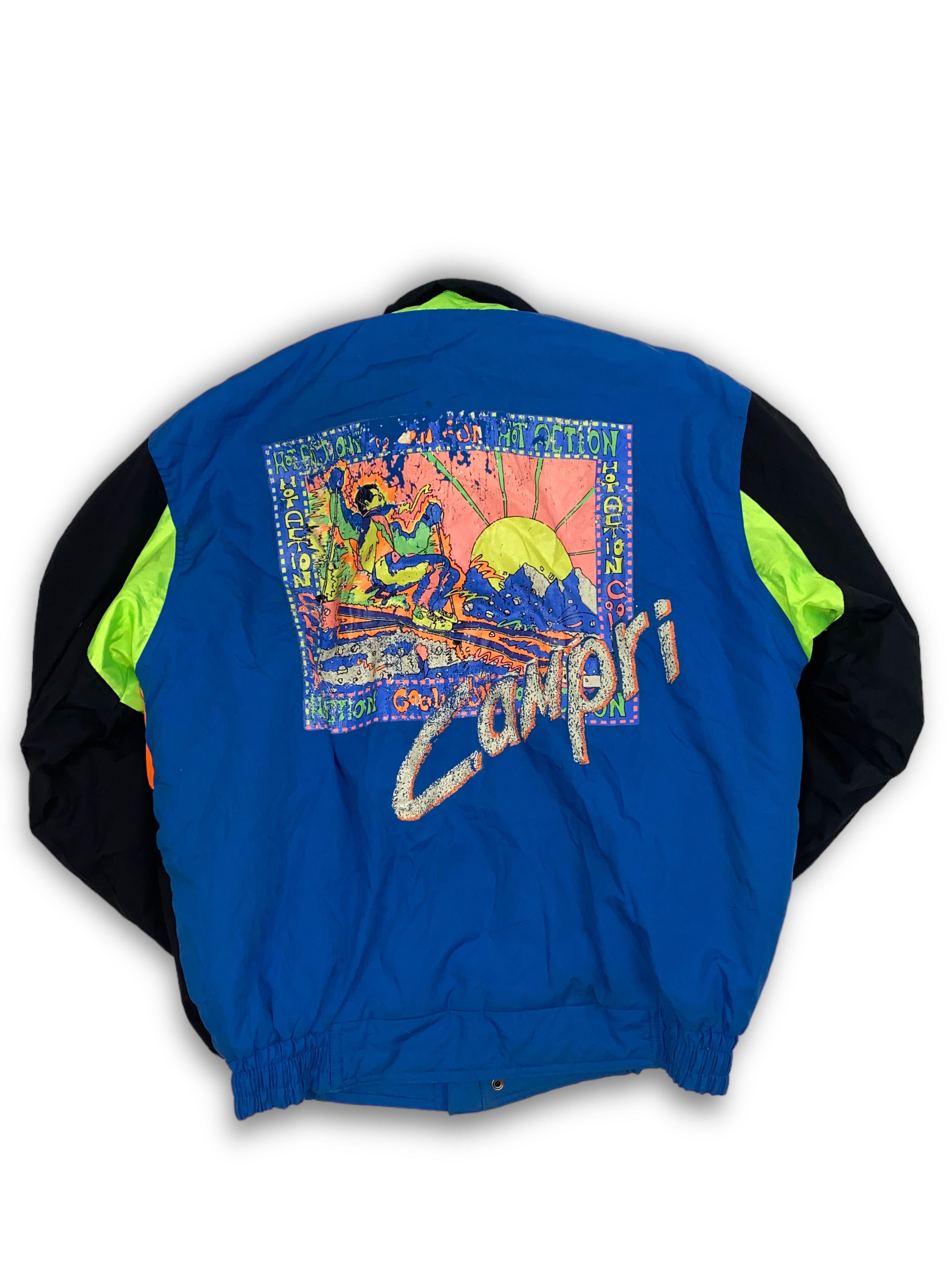 Vintage 90s Vintage CAMPRI Ski Bomber Jacket M518 Size US XL / EU 56 / 4 - 18 Thumbnail