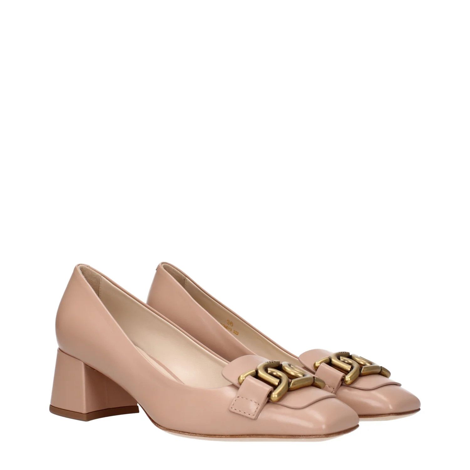 Tod's ob1o1e1224 Leather Pumps in Pink Size US 6 / IT 36 - 1 Thumbnail