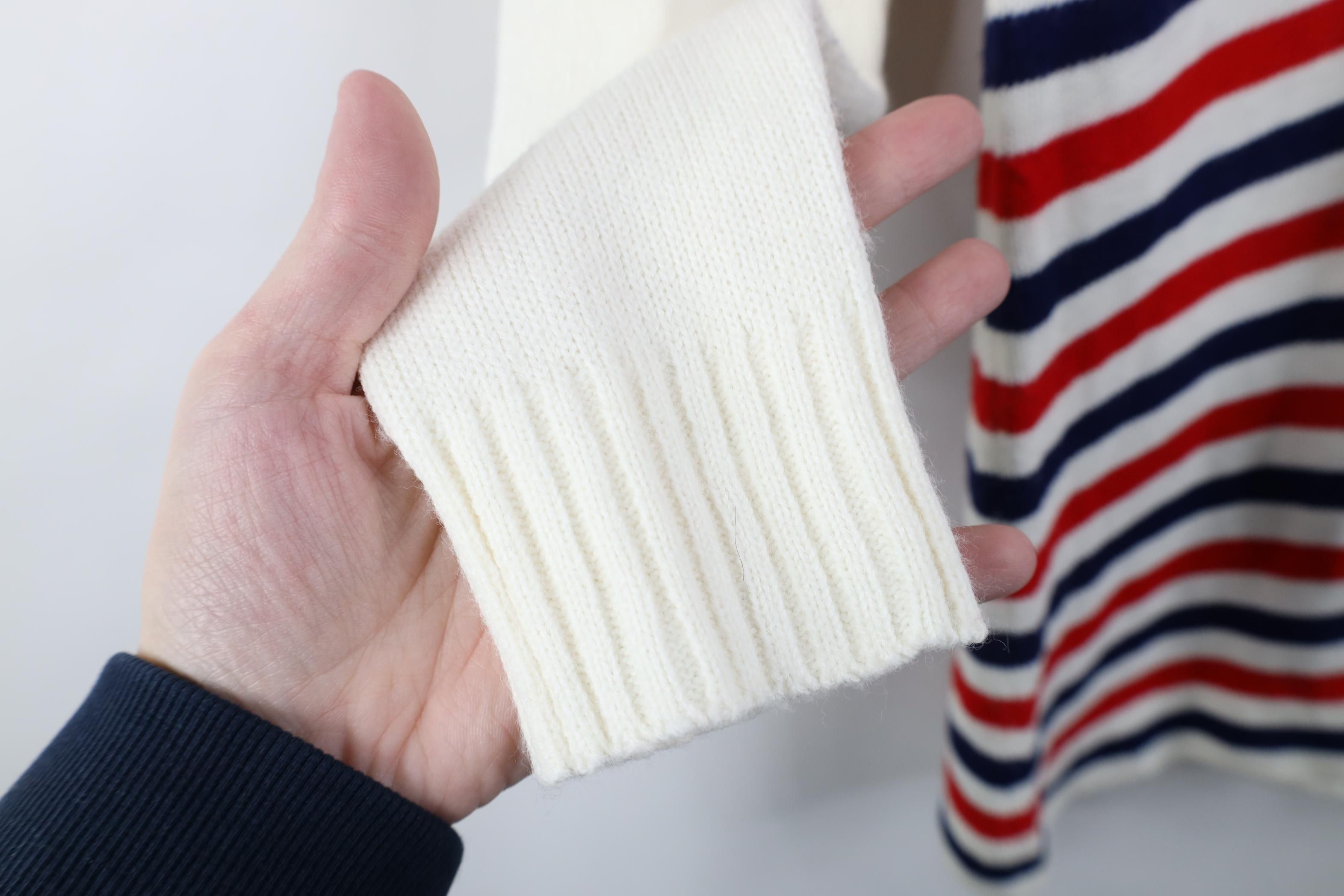 Vintage Vintage 70s Streetwear Striped Knit Cardigan Sweater Size M / US 6-8 / IT 42-44 - 7 Thumbnail