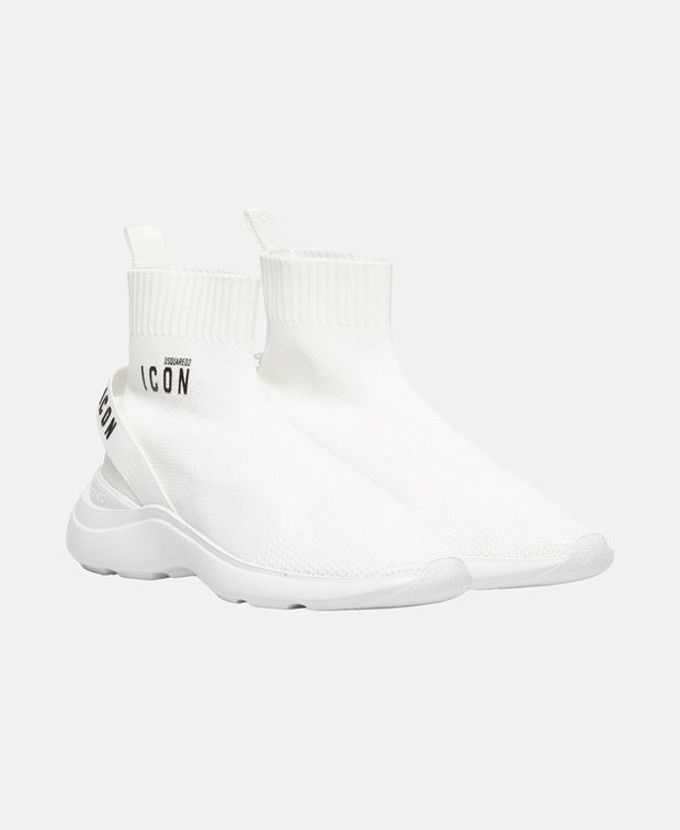 Dsquared2 Be Icon Sneakers Size US 7 / IT 37 - 1 Thumbnail