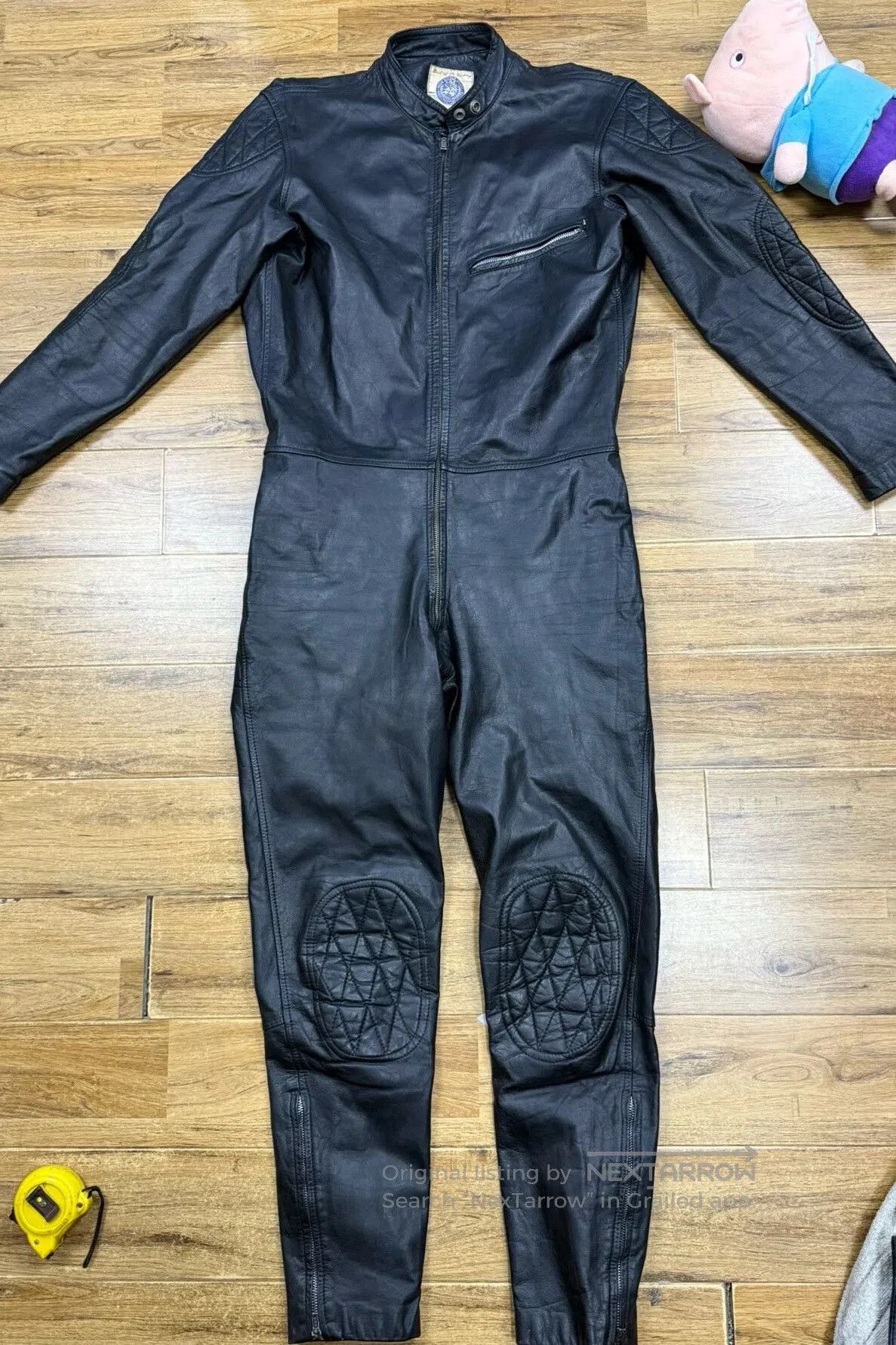 Other Black Leather Racing Bodysuit. Size US L / EU 52-54 / 3 - 1 Thumbnail
